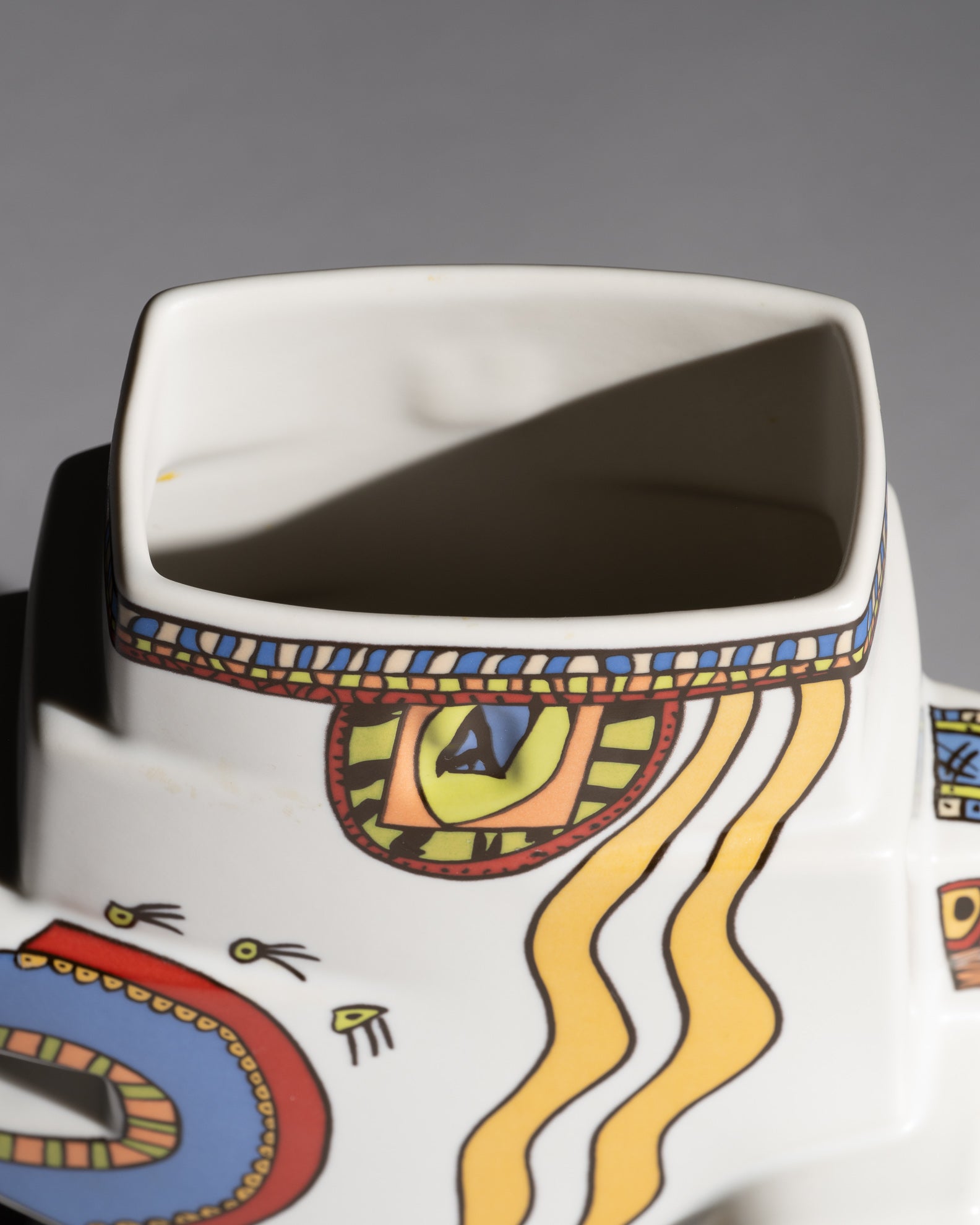 Leones Porcelain Vase Set – Javier Mariscal for Rosenthal, 1990s