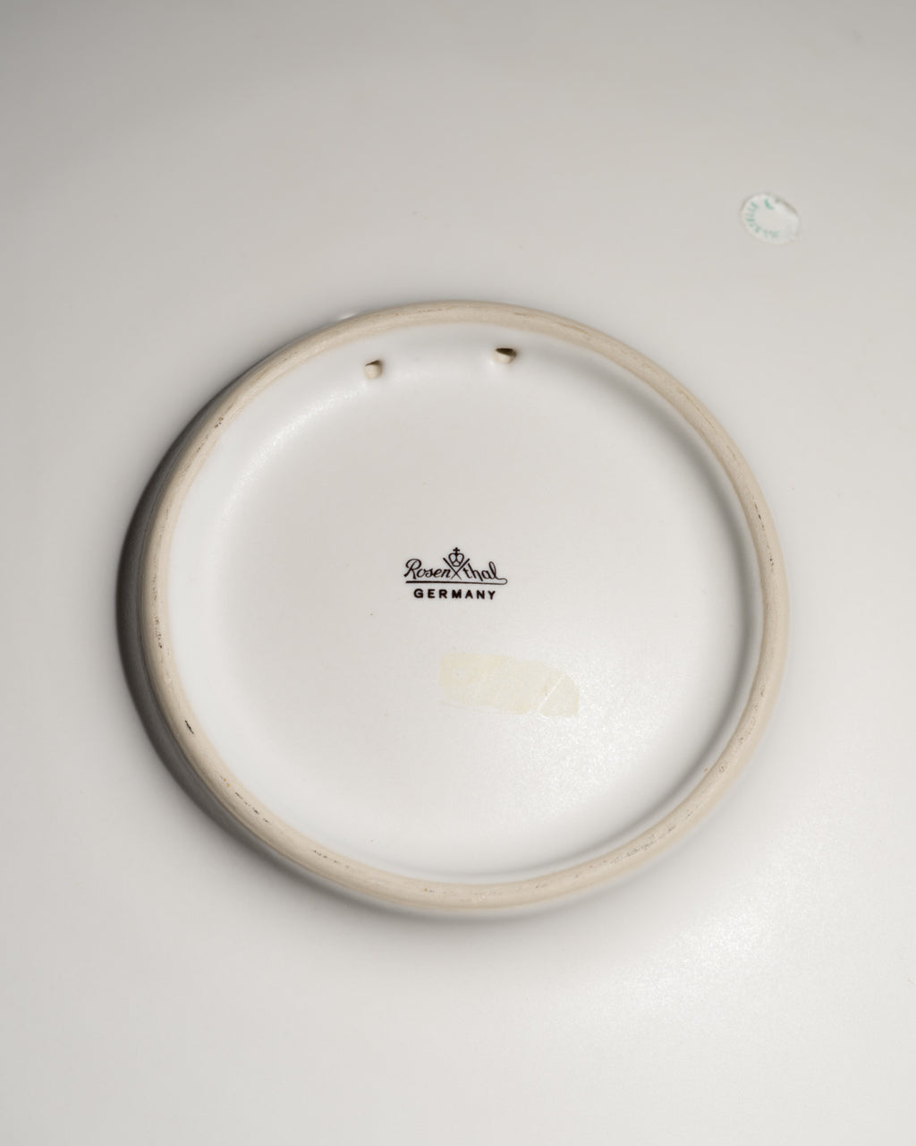 “Alta Mira” XL Porcelain Plate – Gilbert Portanier for Rosenthal, Late 20th Century