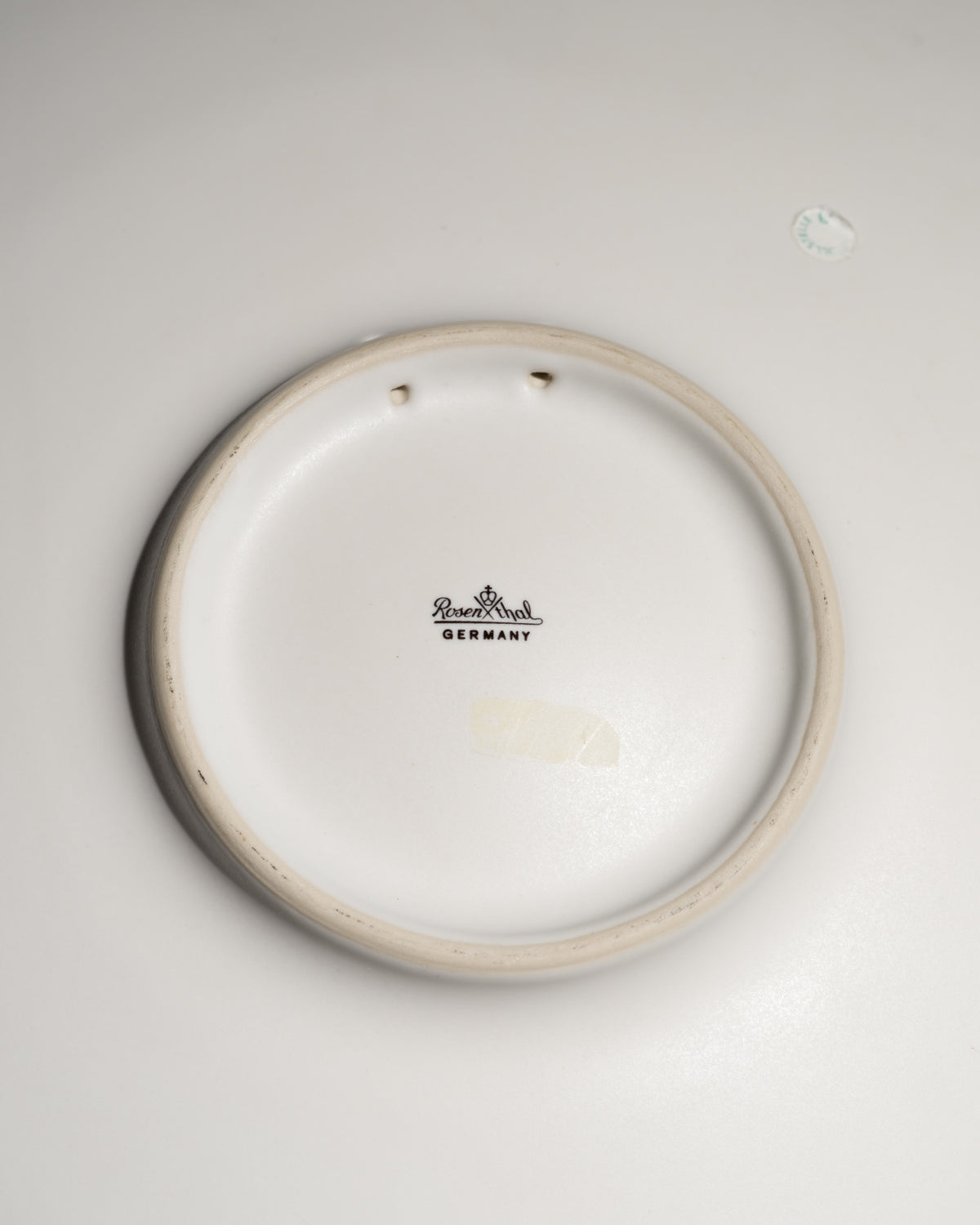 “Alta Mira” XL Porcelain Plate – Gilbert Portanier for Rosenthal, Late 20th Century