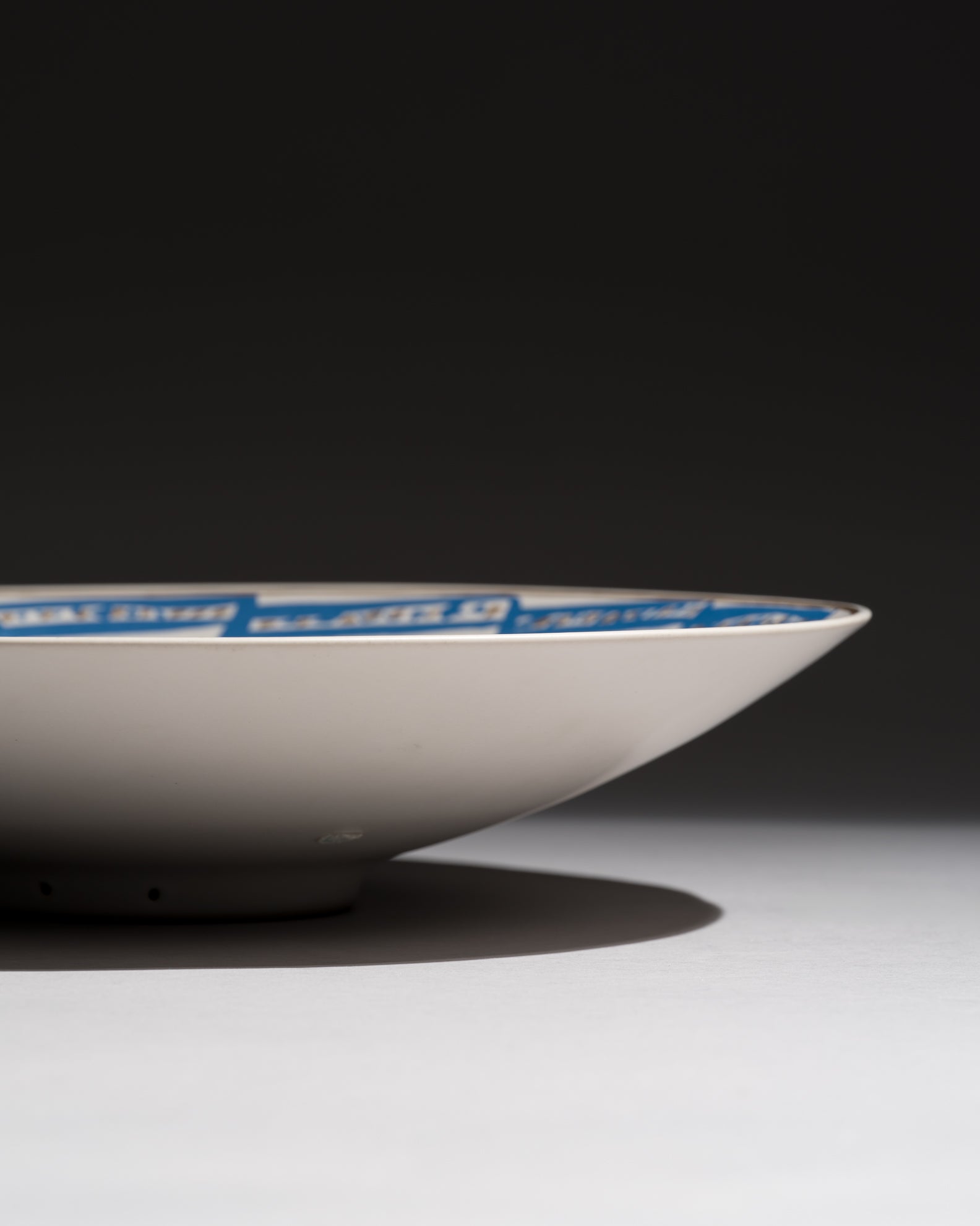 “Alta Mira” XL Porcelain Plate – Gilbert Portanier for Rosenthal, Late 20th Century