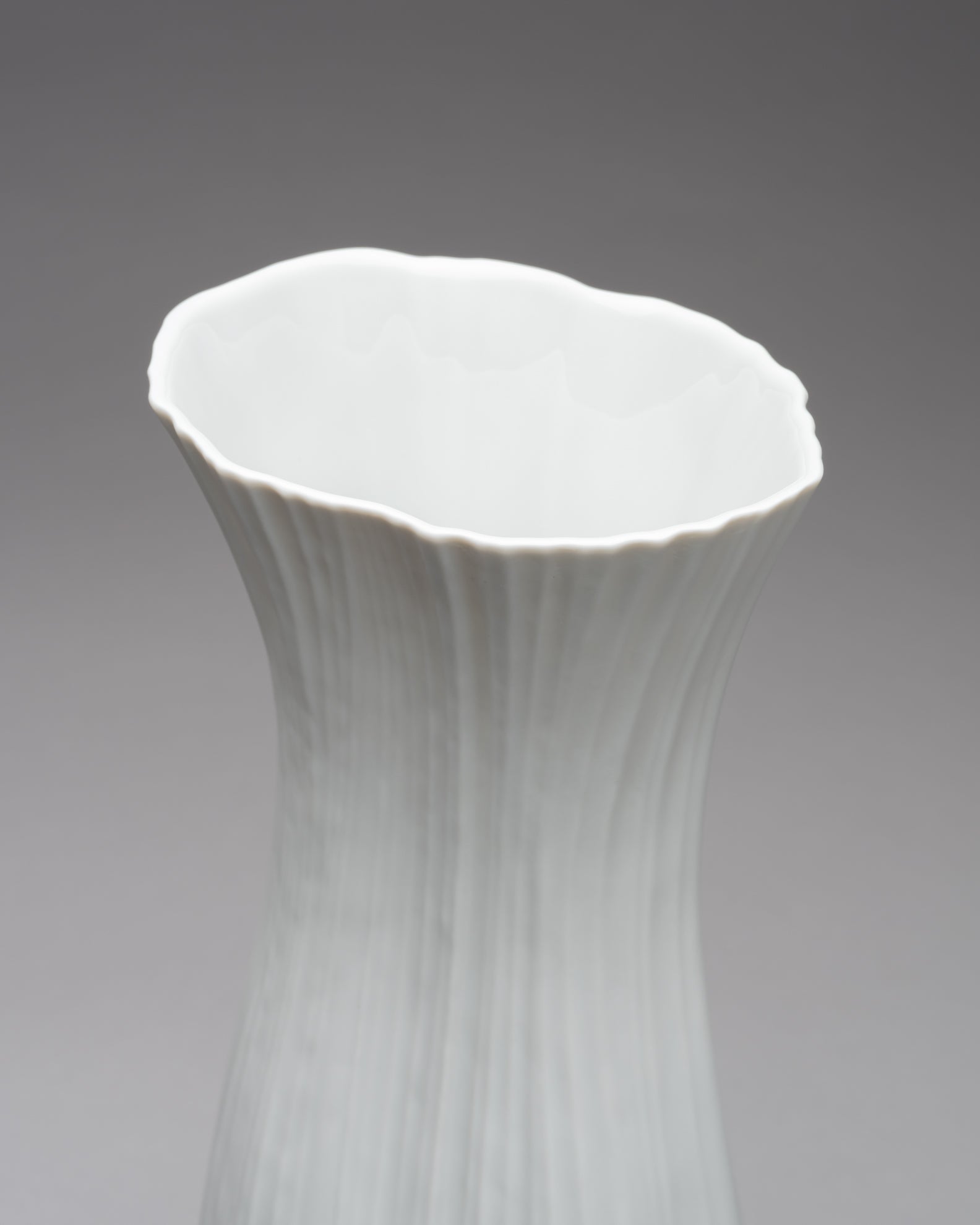 "Plissée" Porcelain Duo – Martin Freyer for Rosenthal, design 1968
