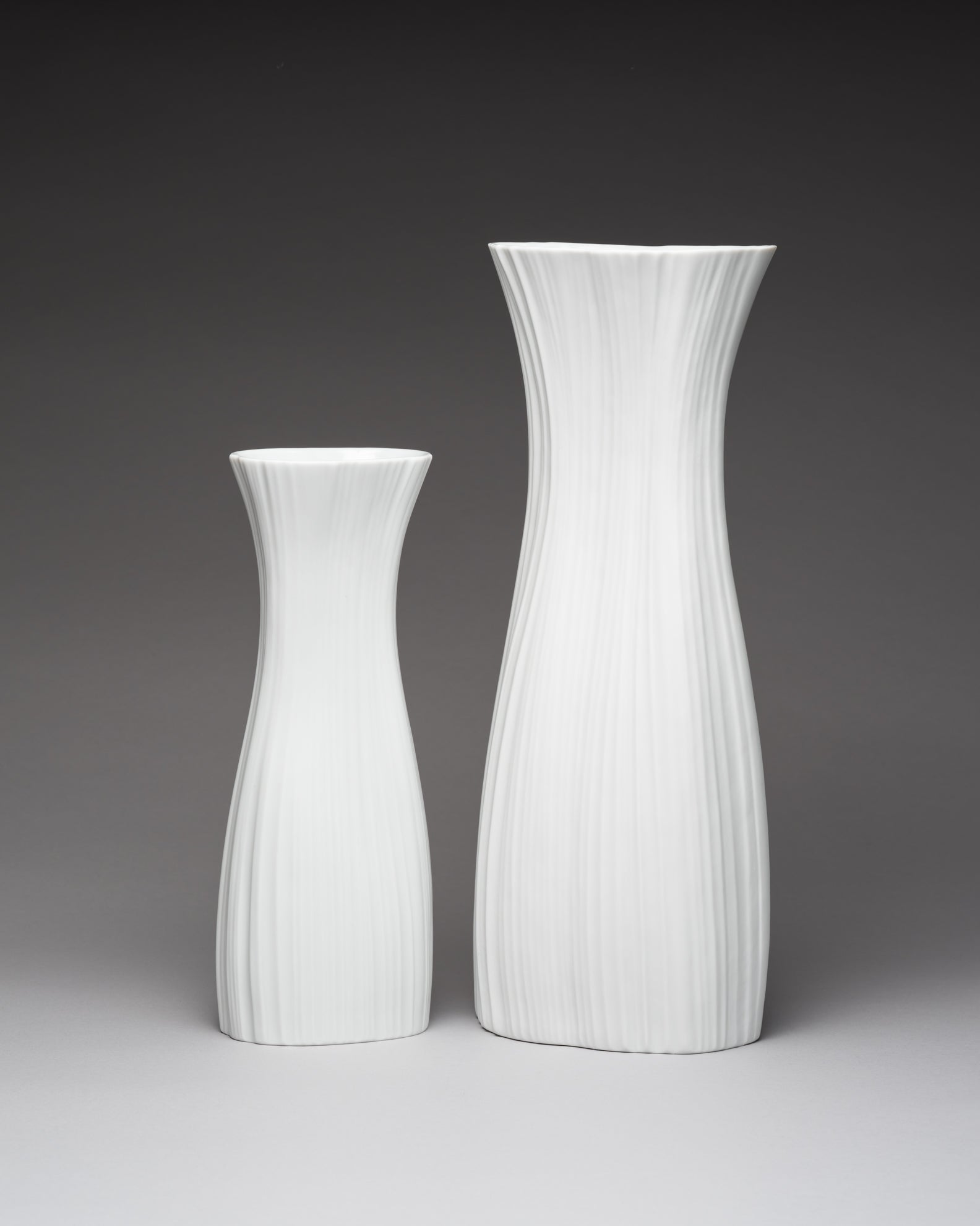 "Plissée" Porcelain Duo – Martin Freyer for Rosenthal, design 1968