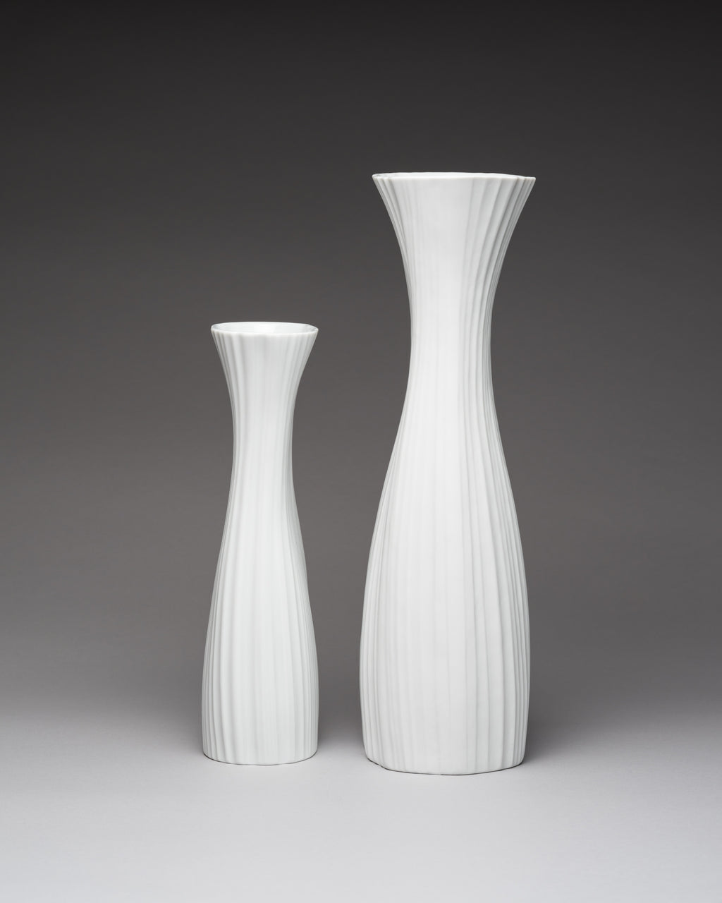 "Plissée" Porcelain Duo – Martin Freyer for Rosenthal, design 1968