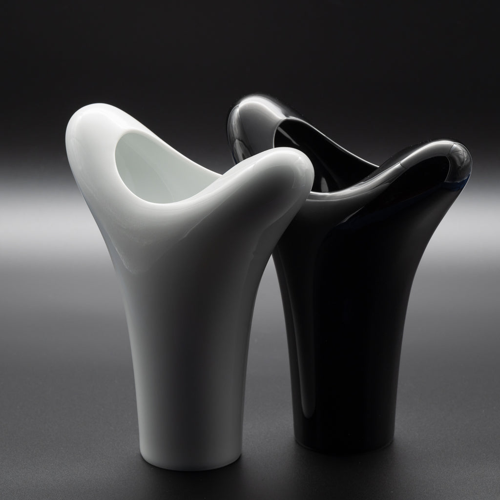 Porcelain Vase Duo “Spirit” – Robin Platt & Cairn Young for Rosenthal, 90s