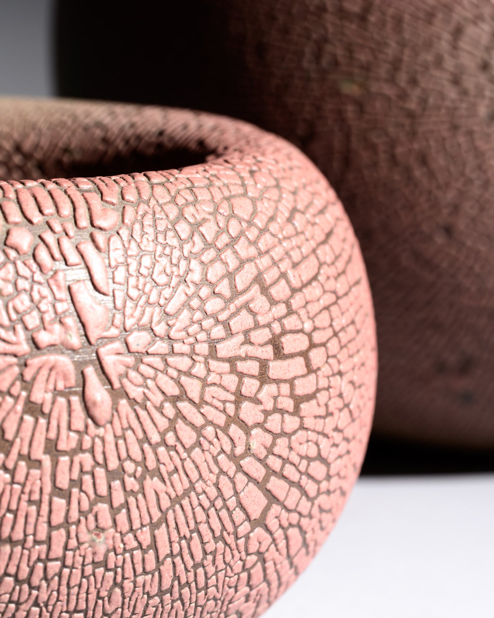 Reduction Glaze Ceramic Trio – Mario Enke Studio Pottery, 1980s