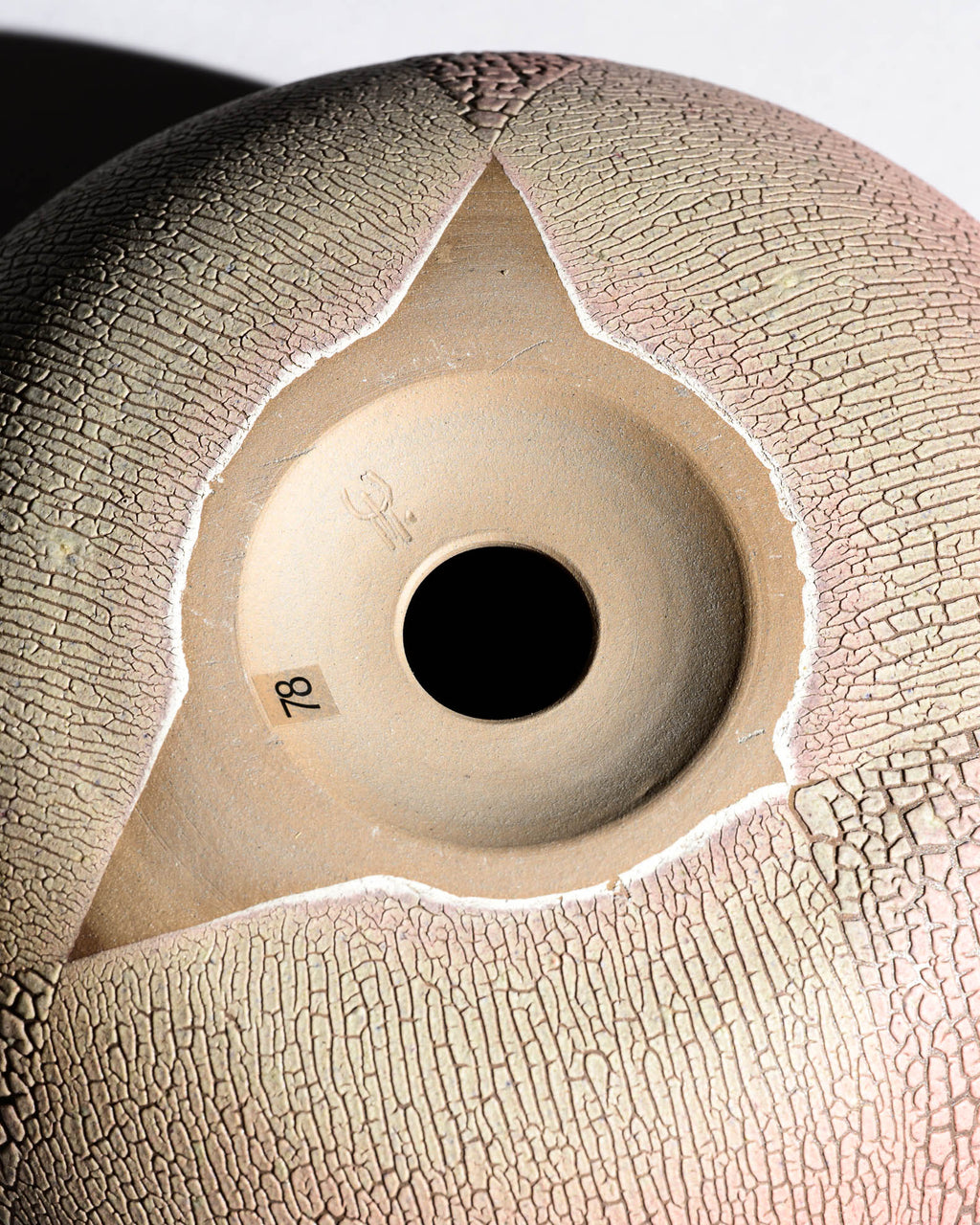 Reduction Glaze Ceramic Trio – Mario Enke Studio Pottery, 1980s