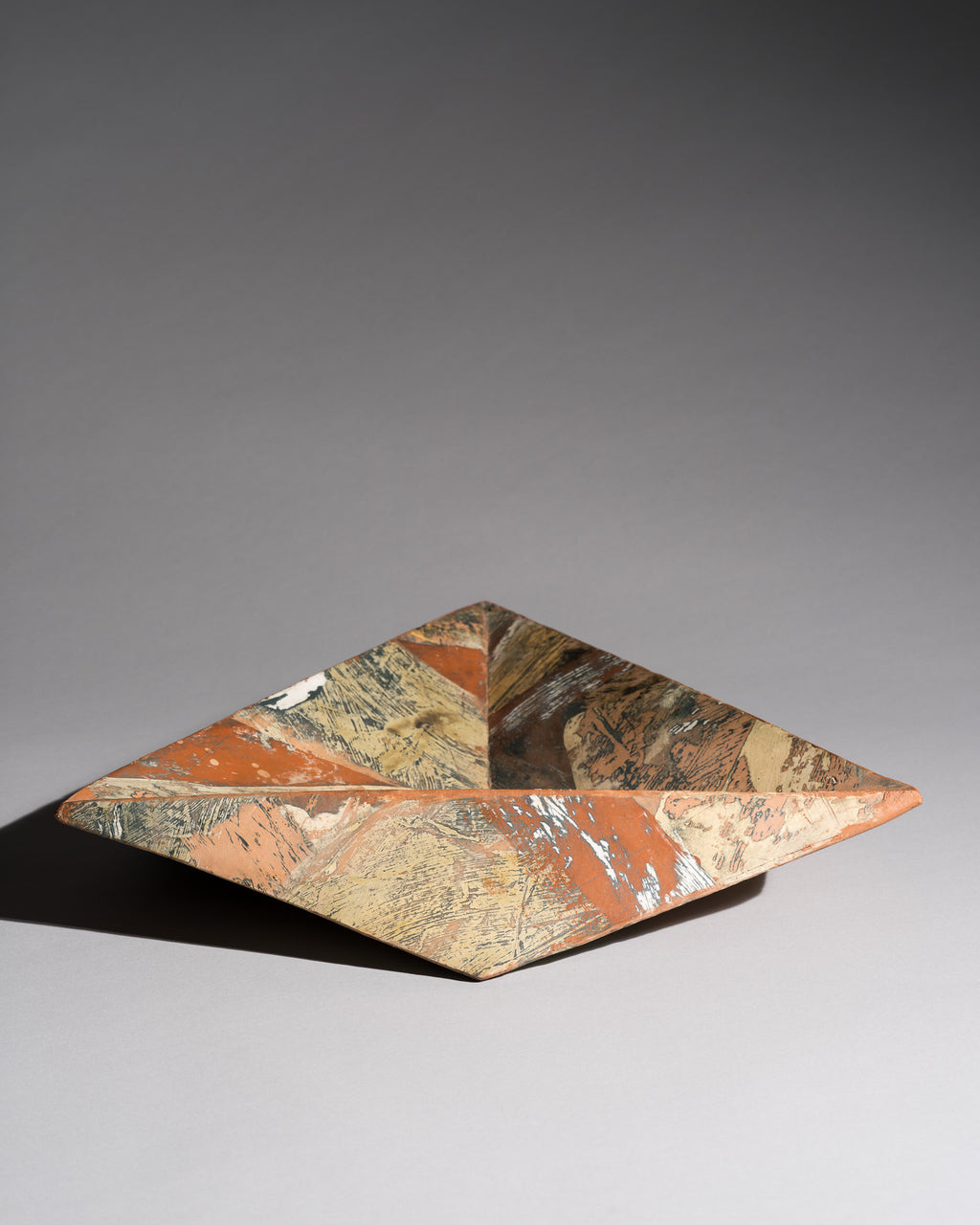 Geometric Stoneware Object – Karl Fulle Studio Pottery, early 1990s