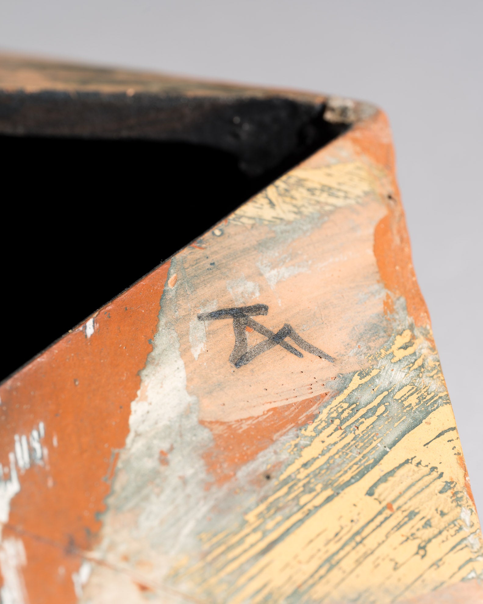 Geometric Stoneware Object – Karl Fulle Studio Pottery, early 1990s