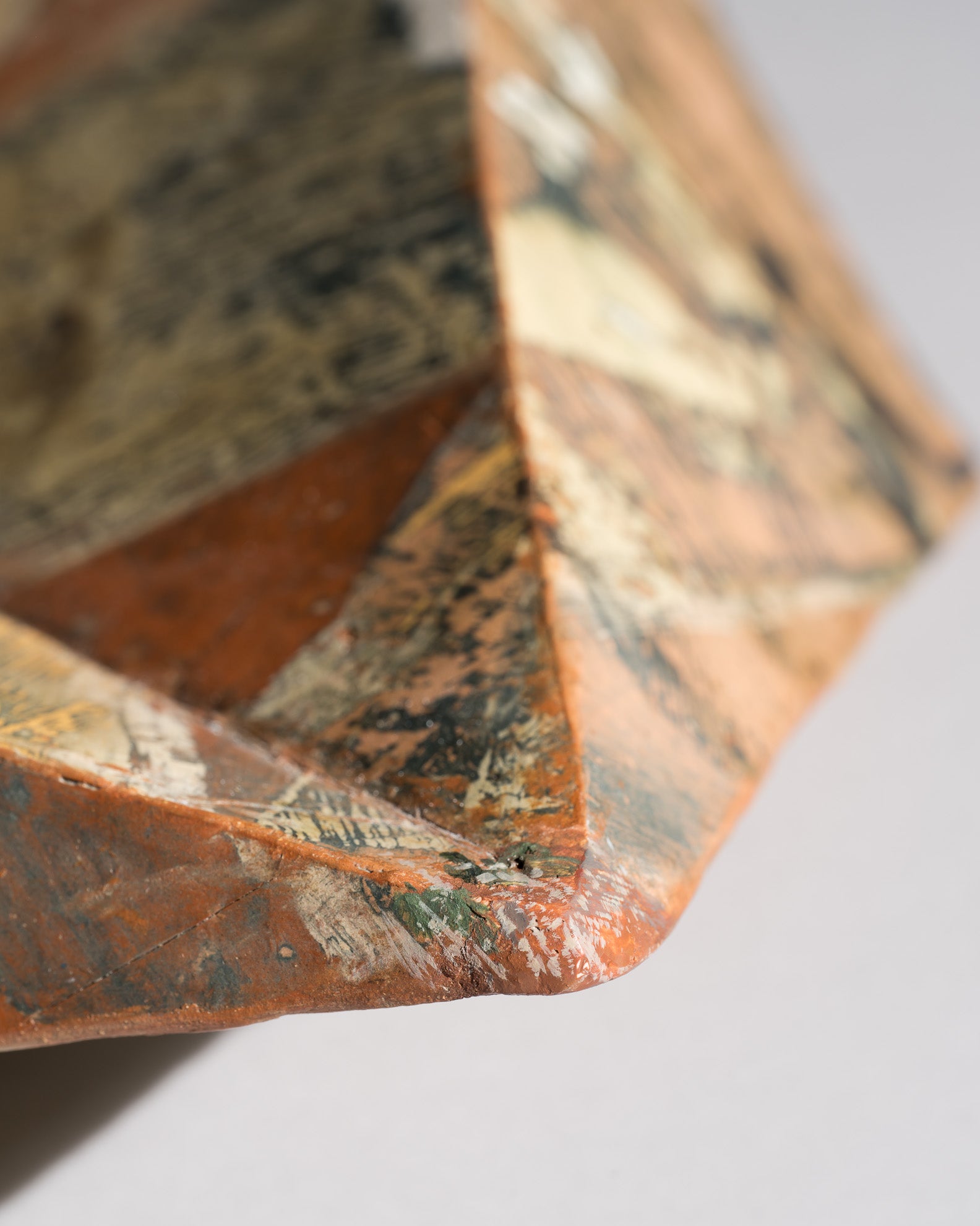 Geometric Stoneware Object – Karl Fulle Studio Pottery, early 1990s