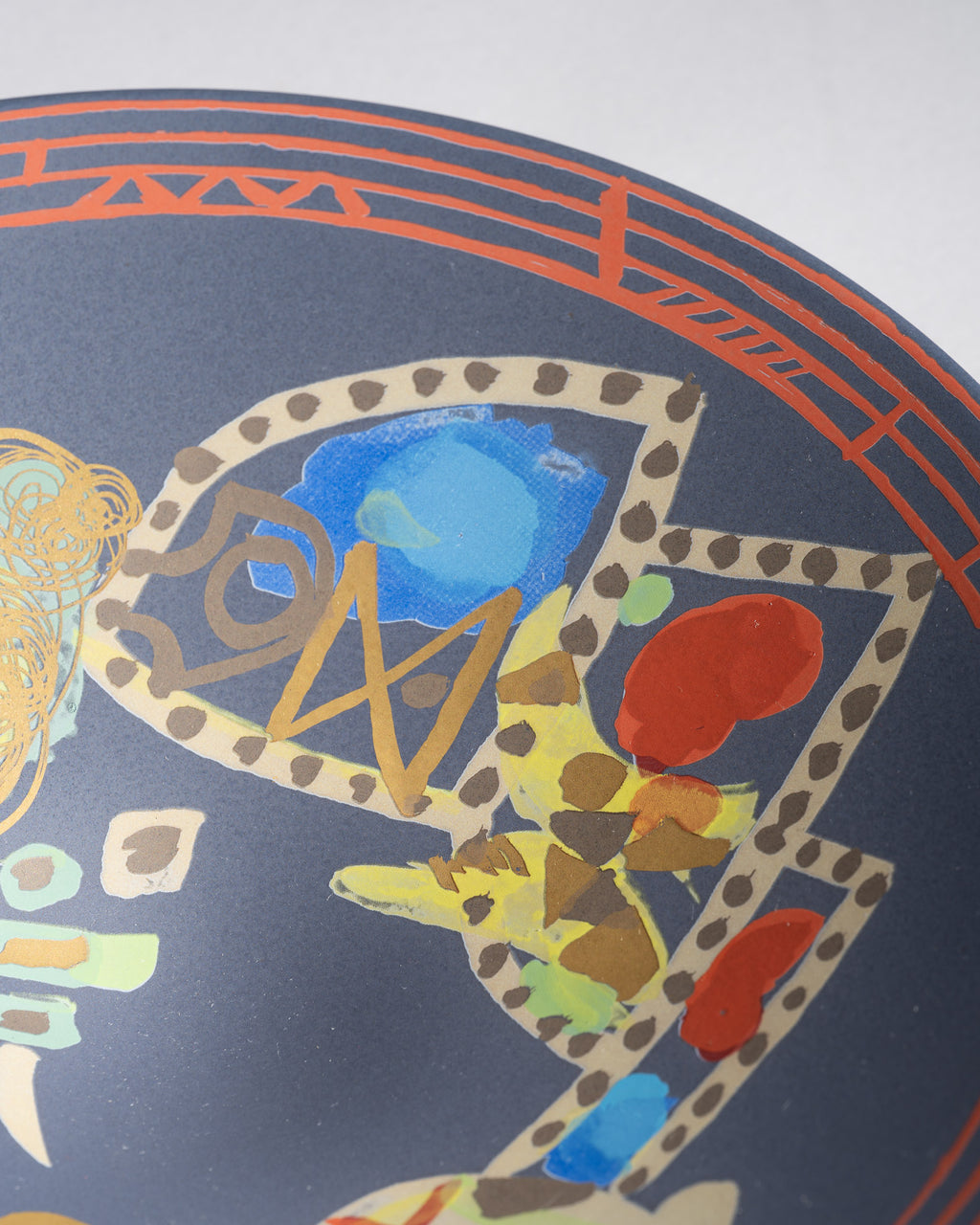 “Liguria” Porcelain Wall Plate – Gilbert Portanier for Rosenthal, 1970s–1980s