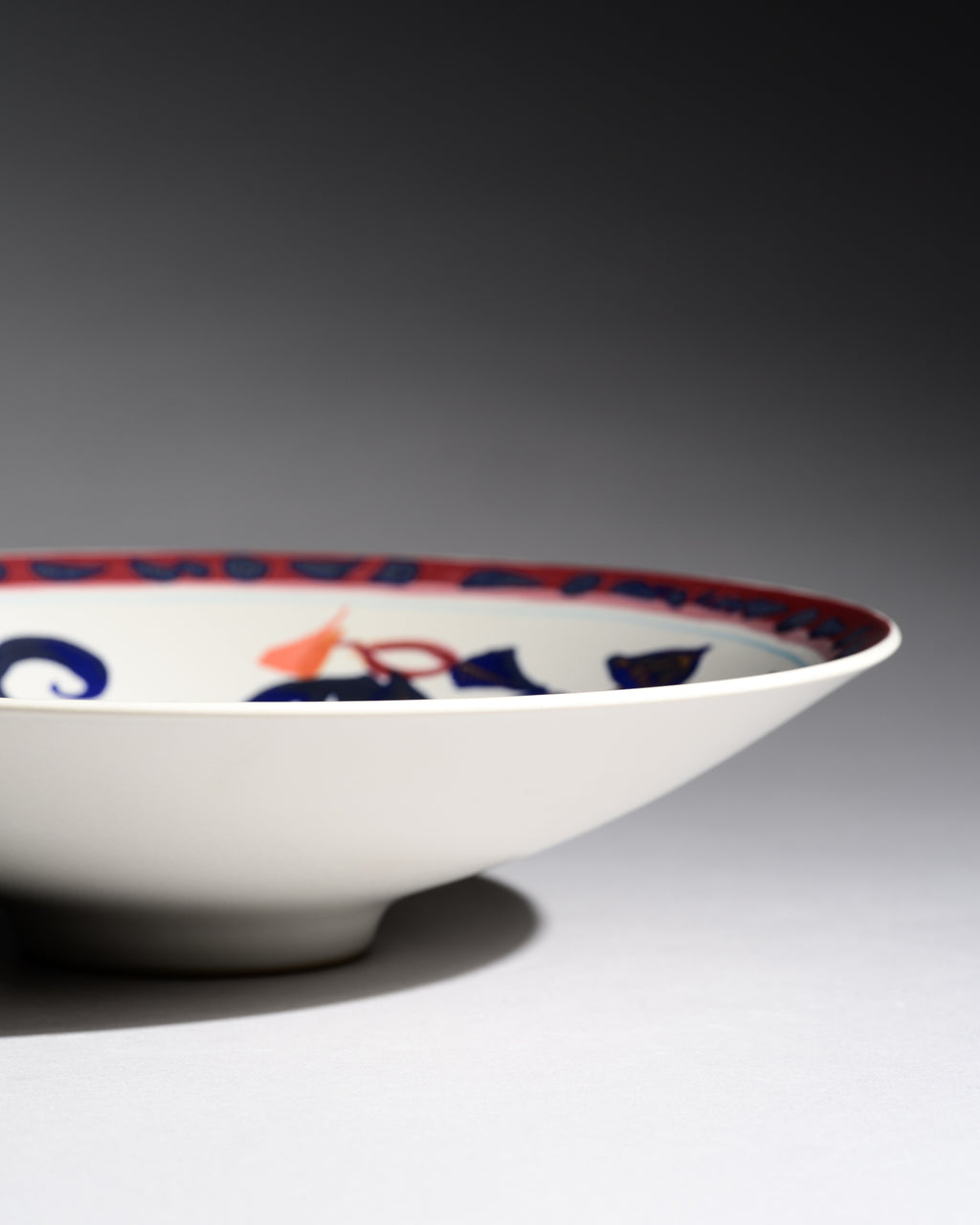 “Alta Mira” Porcelain Wall Plate – Gilbert Portanier for Rosenthal, 1970s–1980s