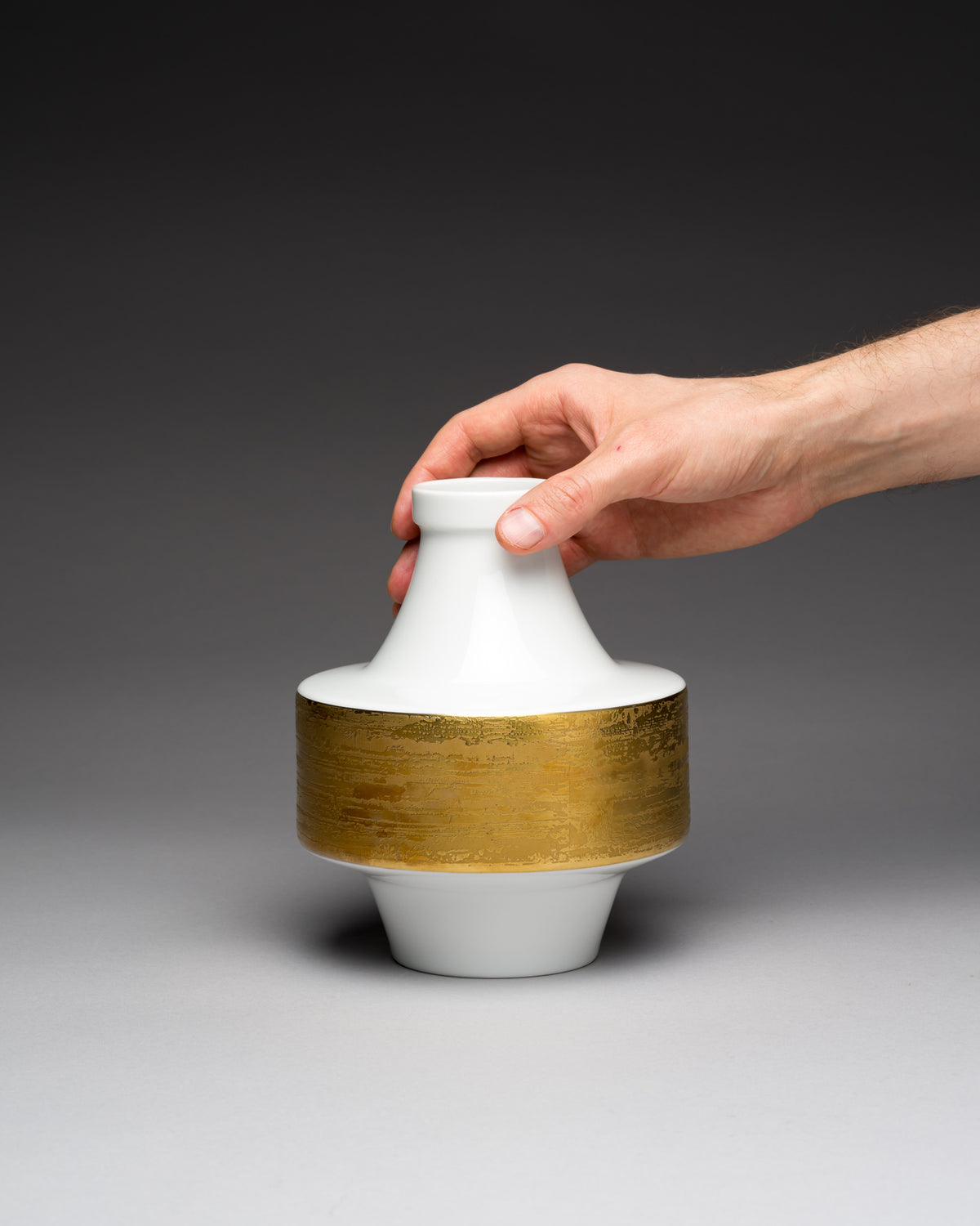Space-Age Porcelain Vase – Heinrich & Co. Selb, 1960s