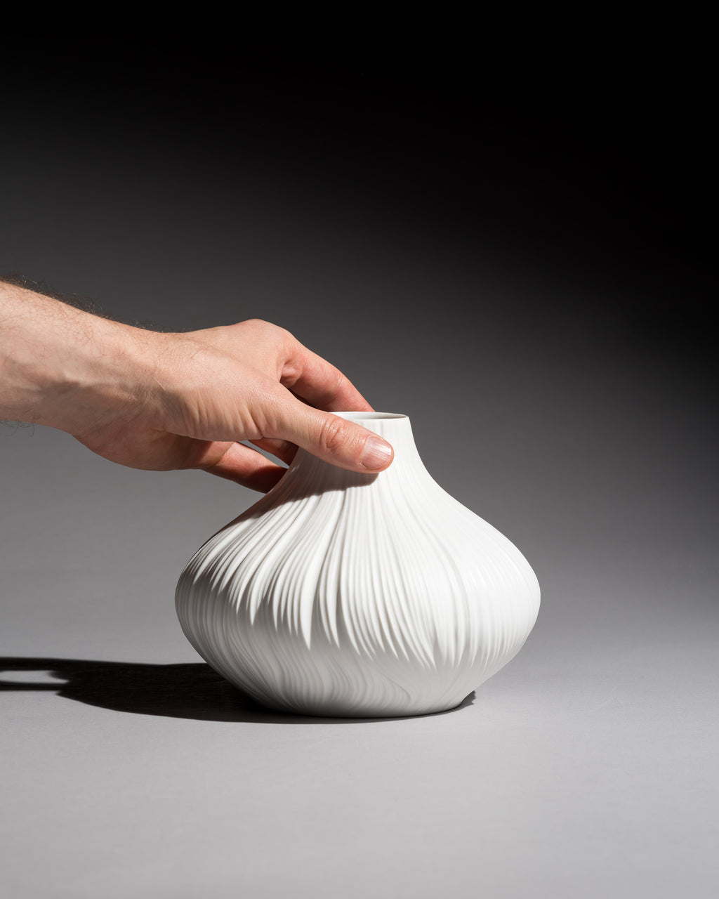 Plissée Vase Duo – Martin Freyer for Rosenthal, 1969–1972