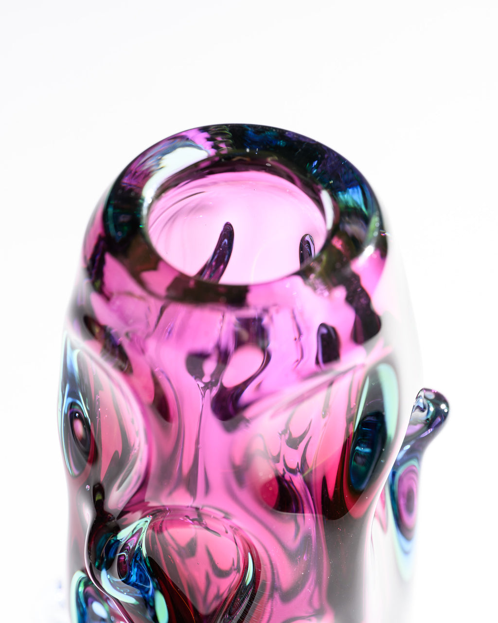 Czech Art Glass Vase Duo – Jan Beranek &  Frantisek Vizner, 1959–70s