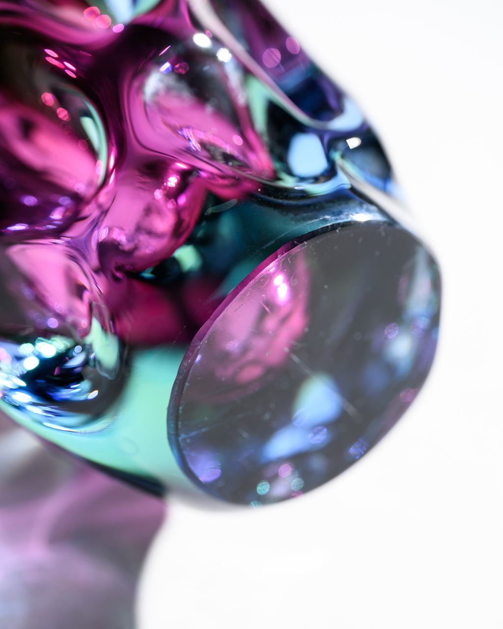 Czech Art Glass Vase Duo – Jan Beranek &  Frantisek Vizner, 1959–70s
