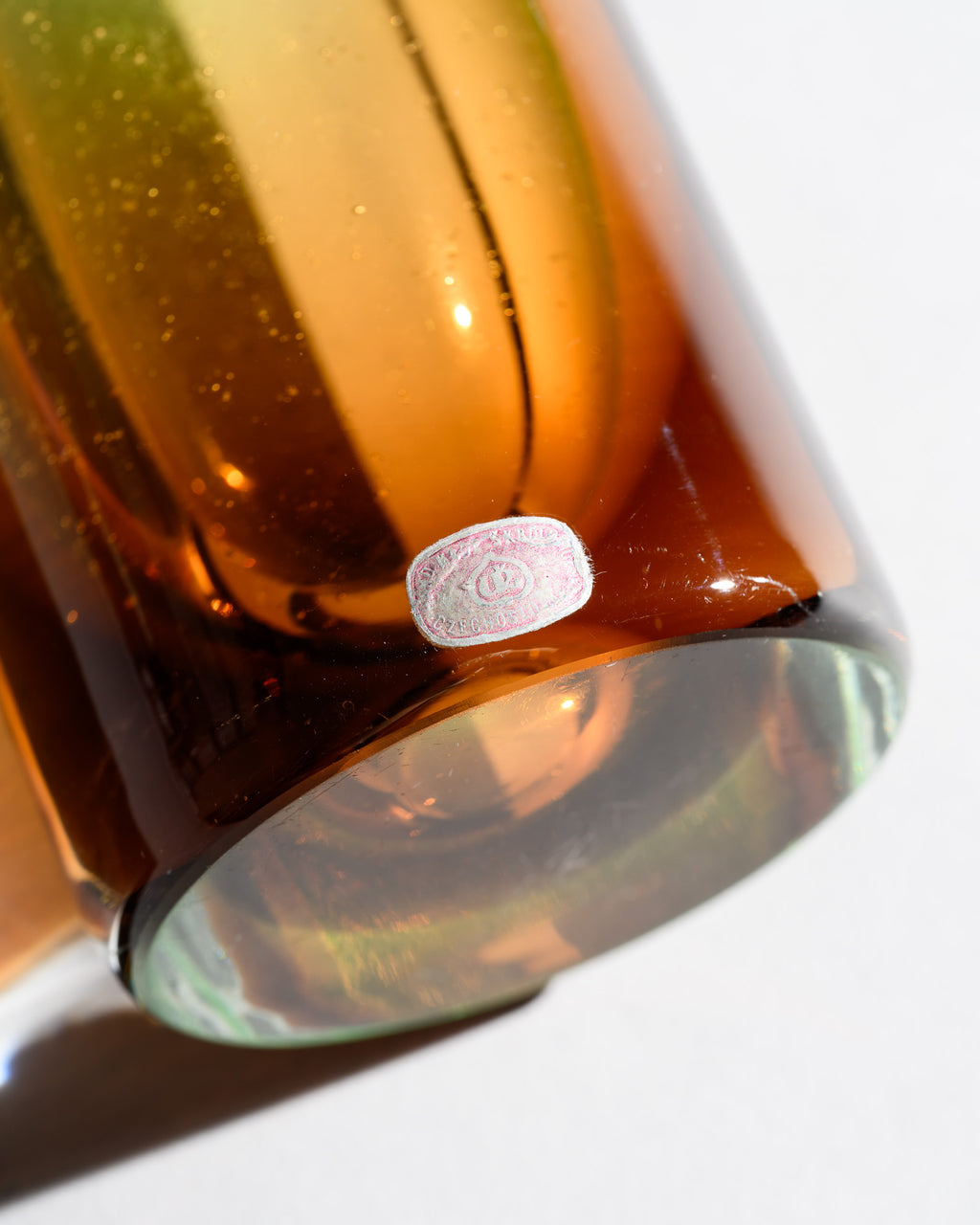 Czech Art Glass Vase Duo – Jan Beranek &  Frantisek Vizner, 1959–70s