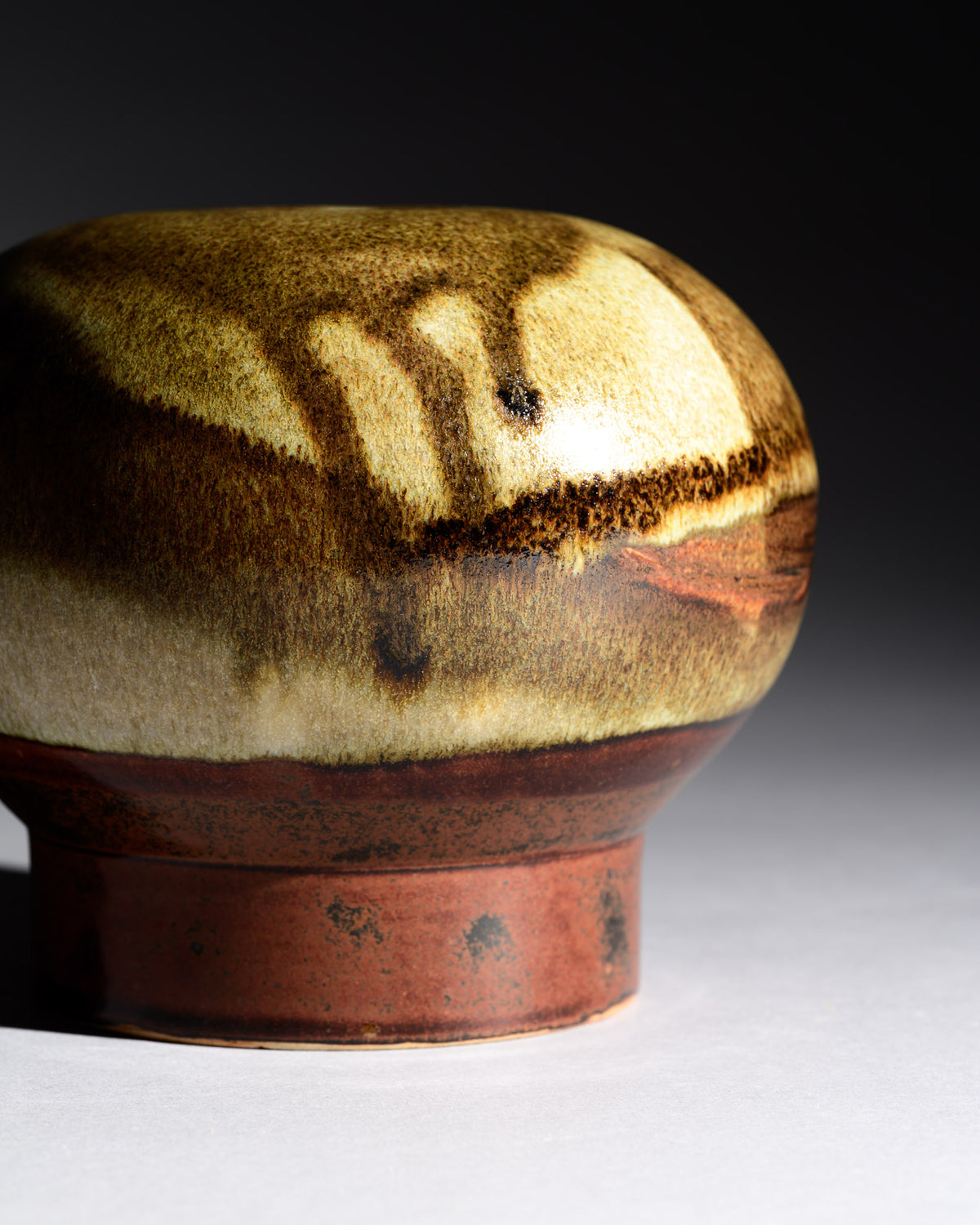Studio Pottery Stoneware Vase – Barbara Stehr, 1970s