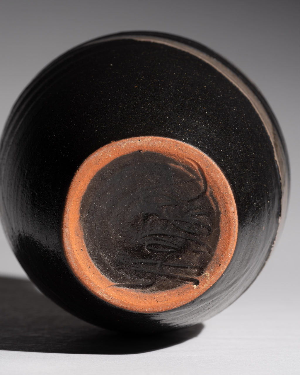 Painterly Studio Pottery Vase – Wolf-Diether Pölloth, Late 20th Century