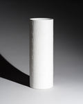 Cuno Fischer Floor Vase, White, bisque Porcelain, West Germany, Rosenthal
