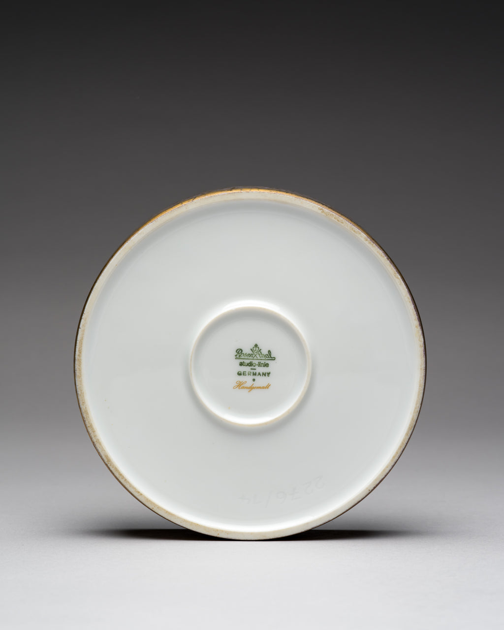 Goldfeuer Porcelain 5 Piece Set – Helmut Drexler for Rosenthal, 1980s–1990s