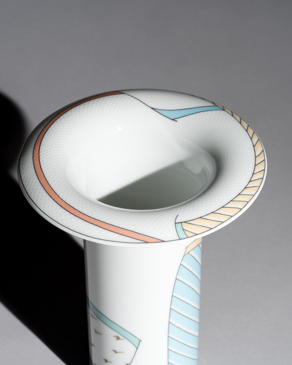 Century New Wave Vase & Bowl Set – Tapio Wirkkala & Dorothy Hafner for Rosenthal, 1980s