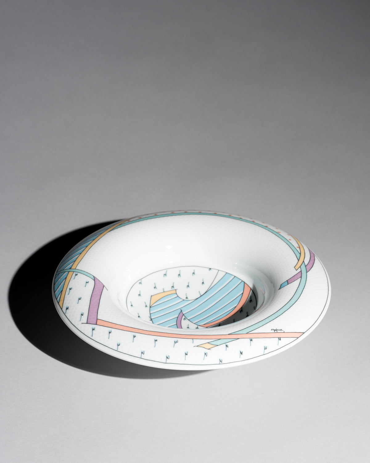 Century New Wave Vase & Bowl Set – Tapio Wirkkala & Dorothy Hafner for Rosenthal, 1980s