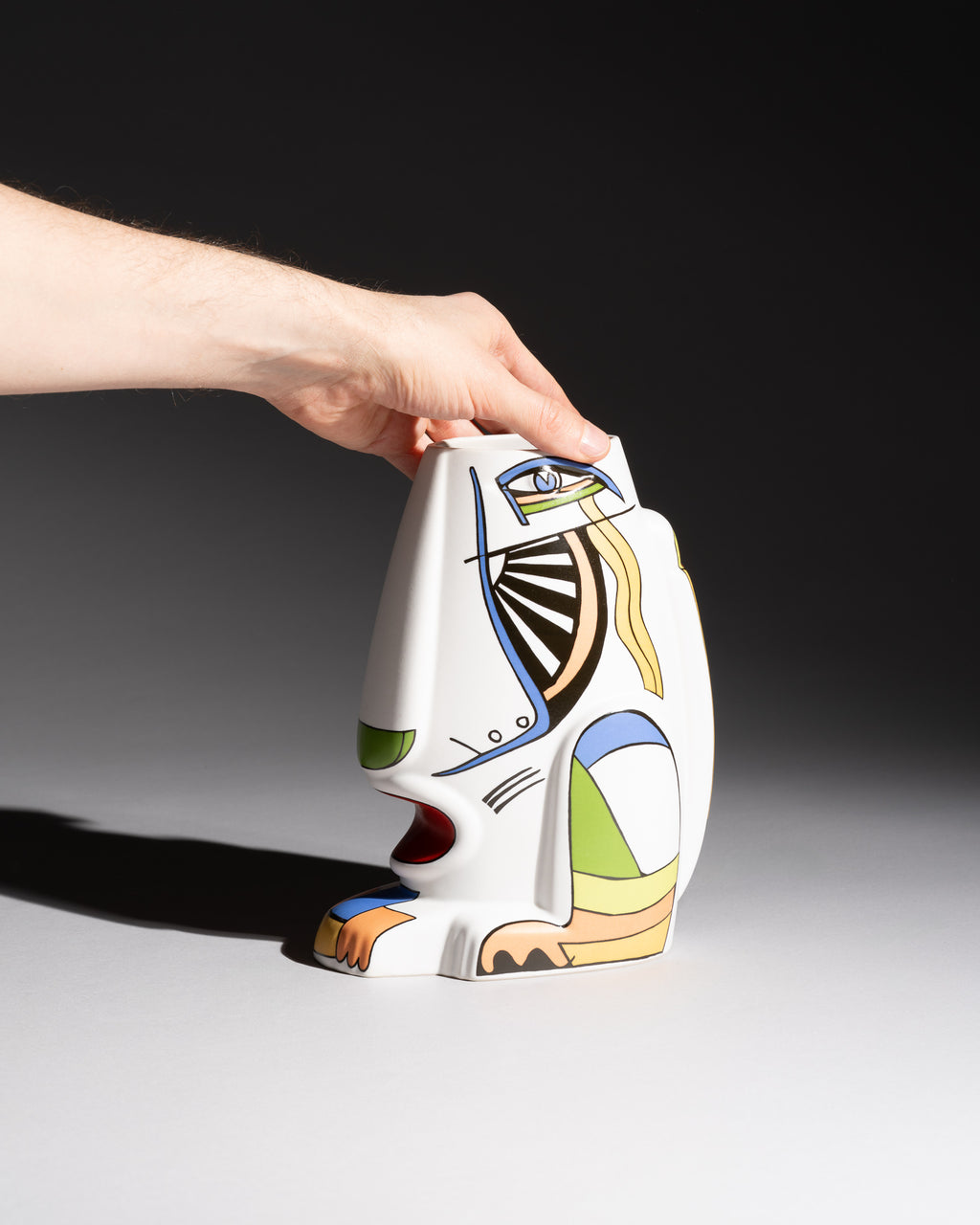 Leones Porcelain Vase Set – Javier Mariscal for Rosenthal, 1990s