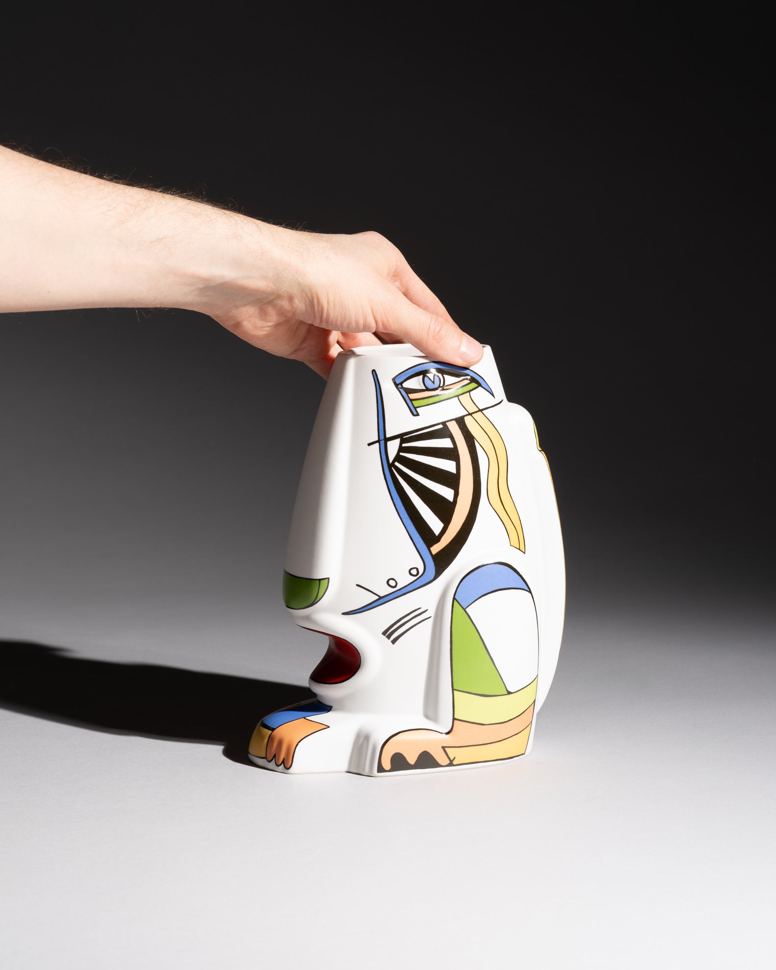 Leones Porcelain Vase Set – Javier Mariscal for Rosenthal, 1990s