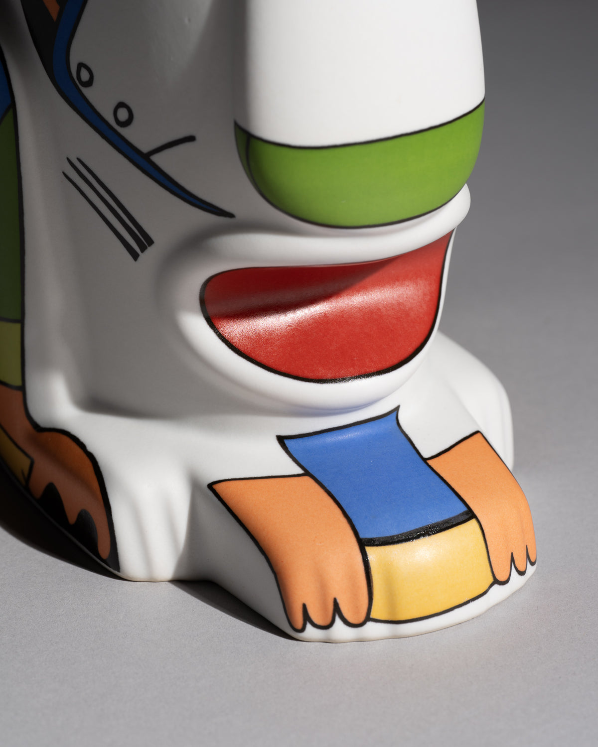 Leones Porcelain Vase Set – Javier Mariscal for Rosenthal, 1990s