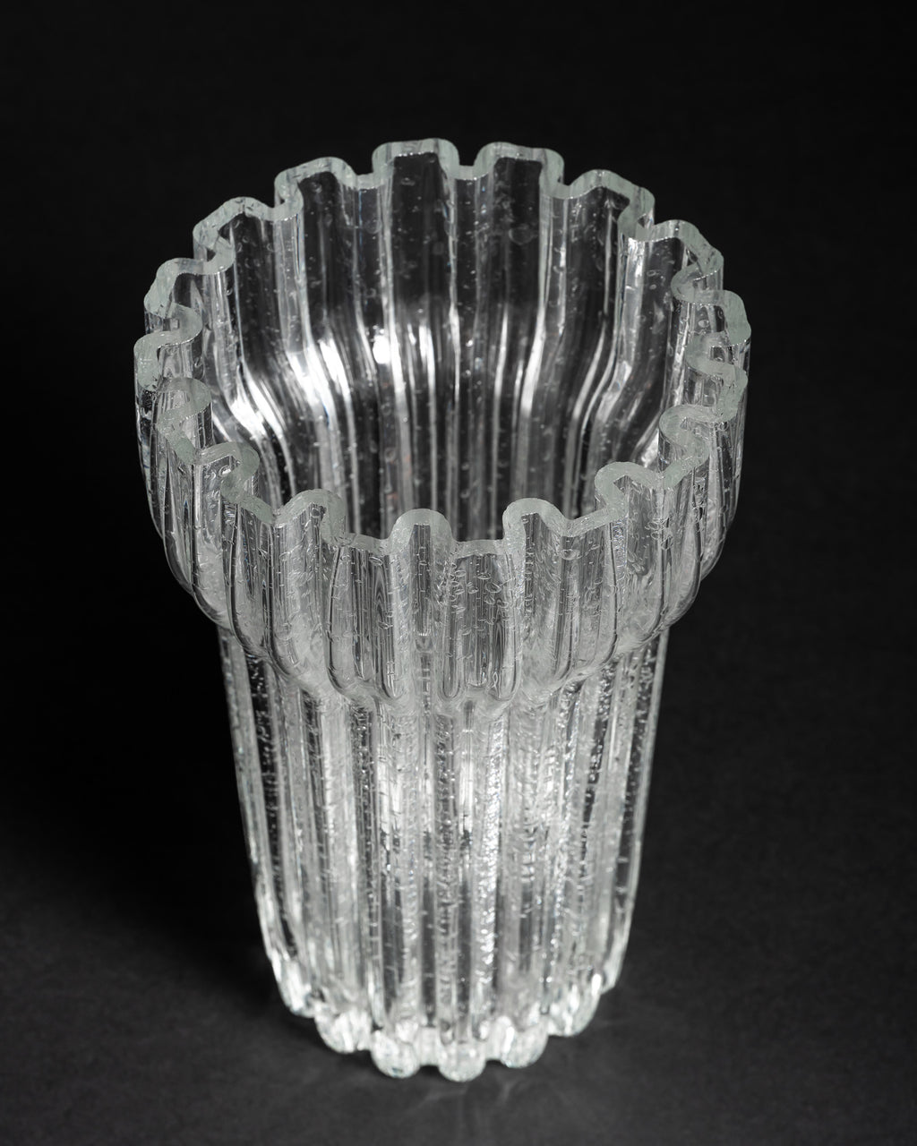 Glass Vase – Glashütte Limburg, 1960s–1970s