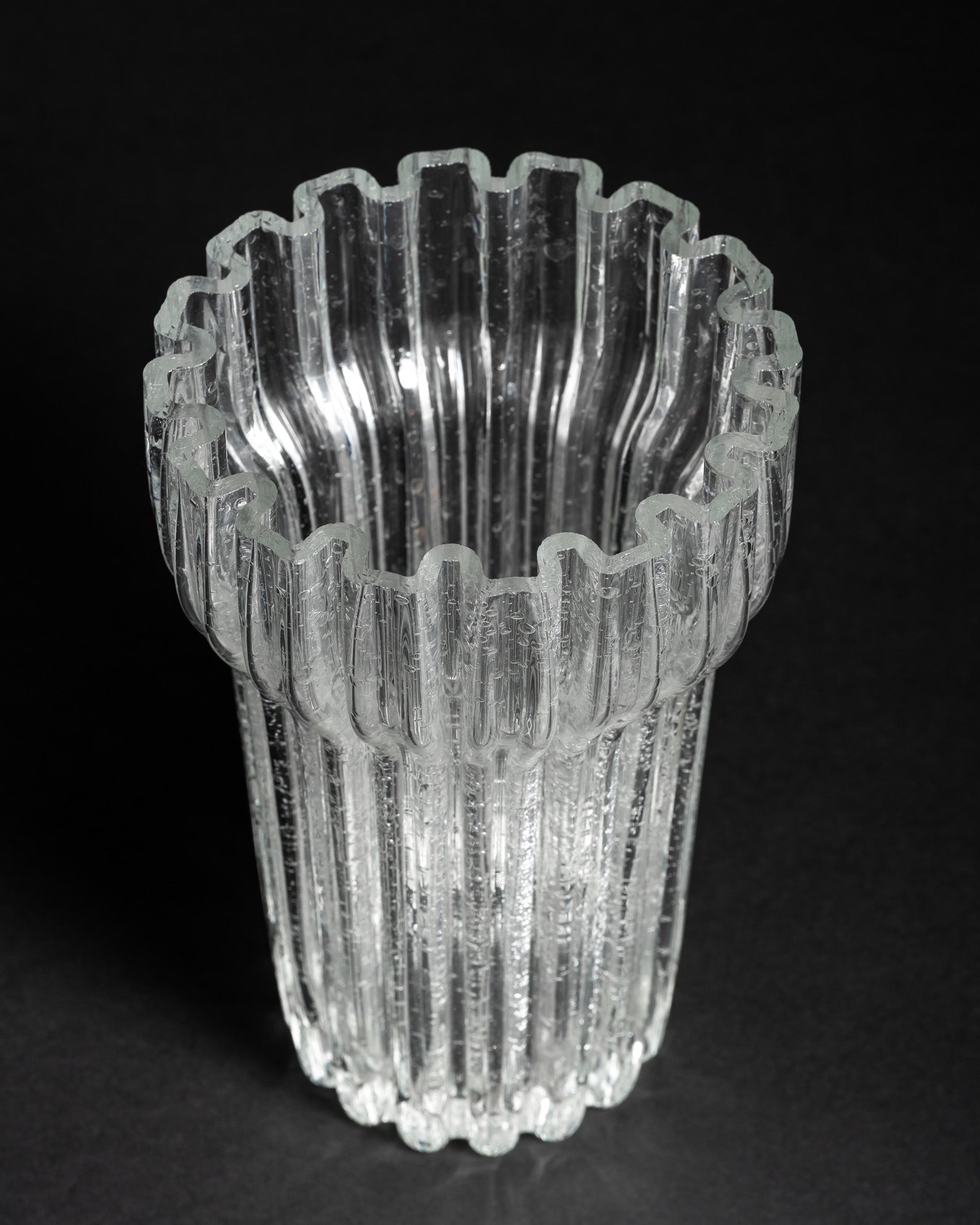 Glass Vase – Glashütte Limburg, 1960s–1970s