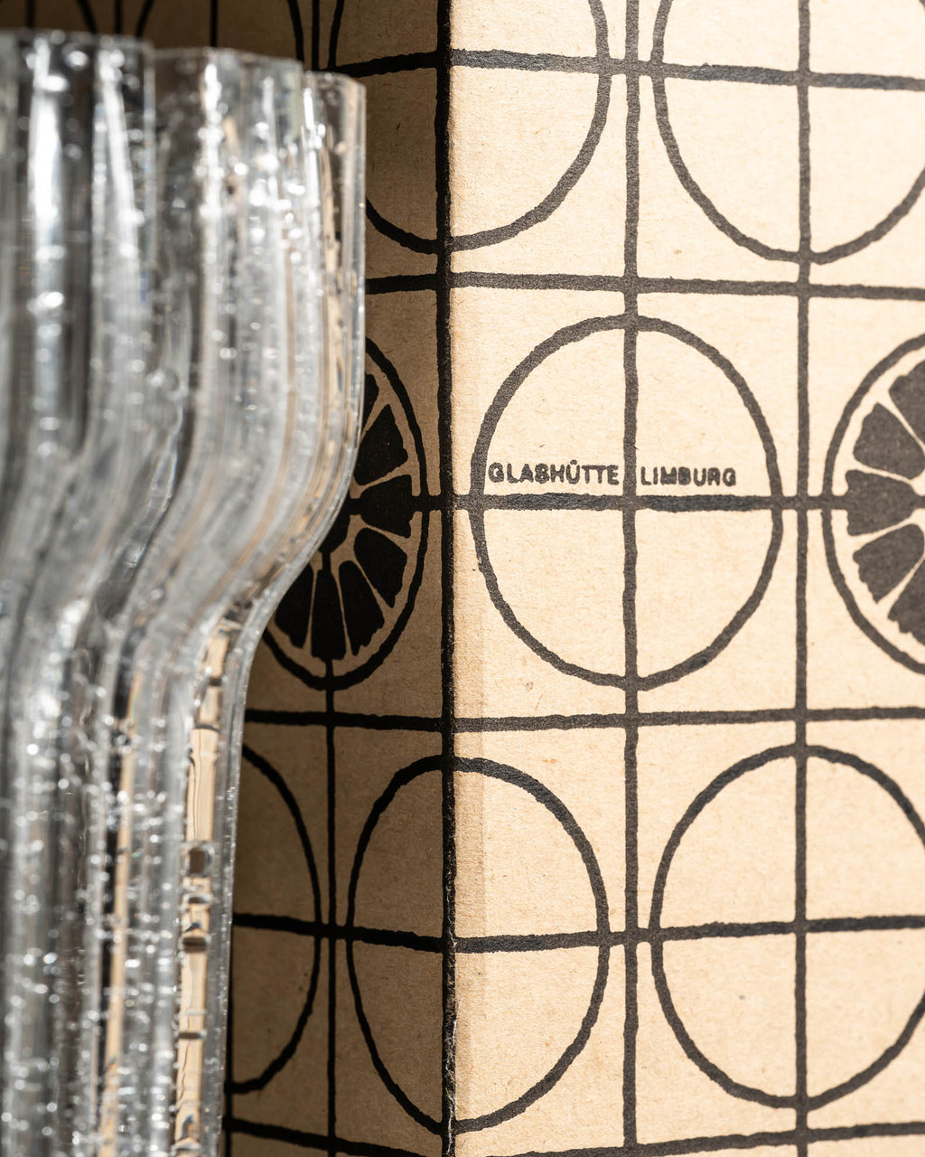Glass Vase – Glashütte Limburg, 1960s–1970s