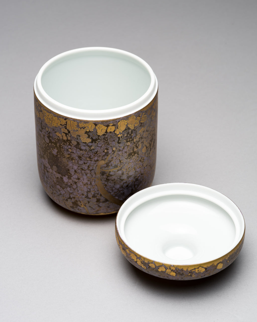 Goldfeuer Porcelain 5 Piece Set – Helmut Drexler for Rosenthal, 1980s–1990s