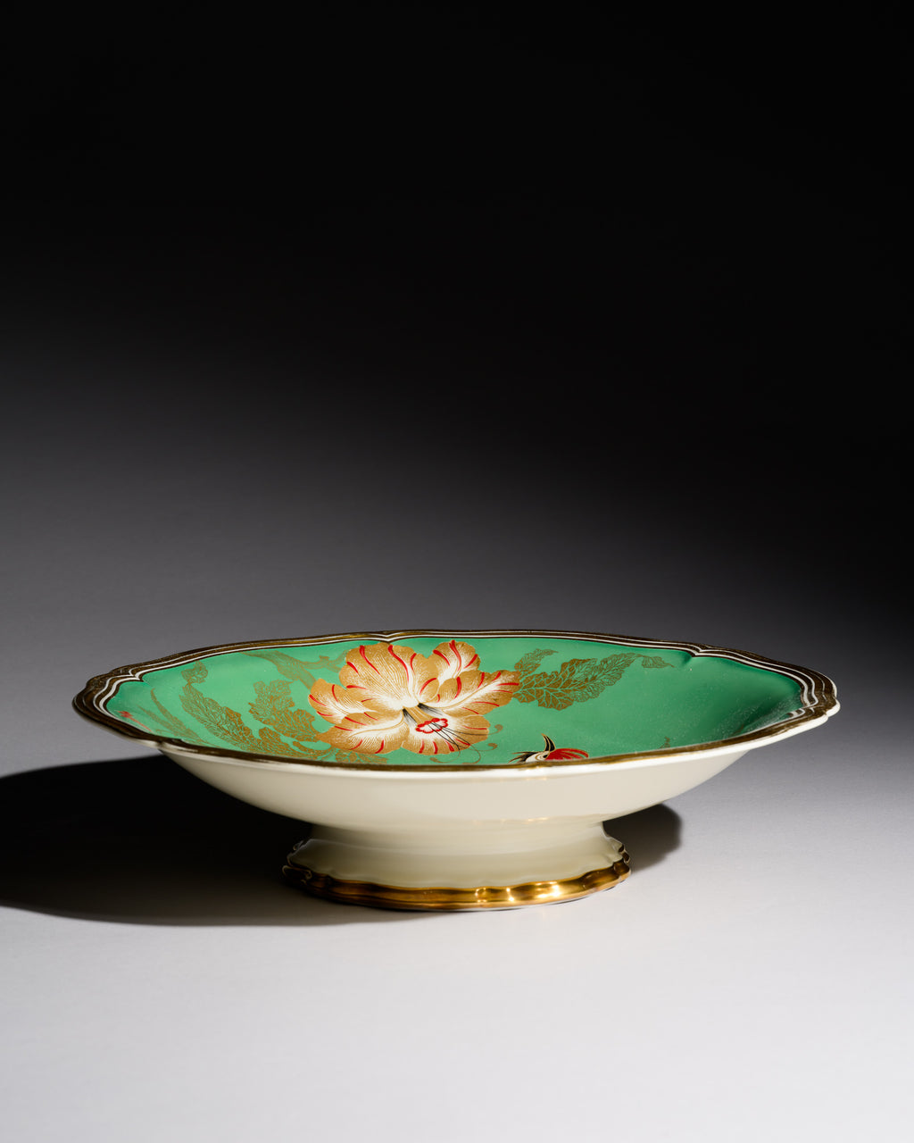 Chippendale Porcelain Bowl with Paradise Bird Décor - Rosenthal, Germany, circa 1960s