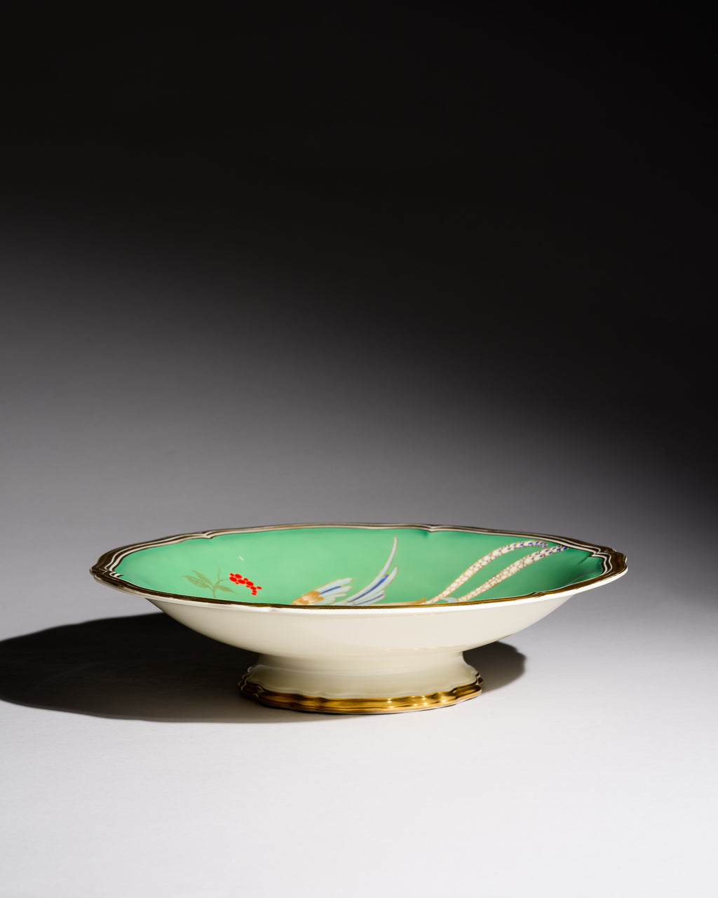 Chippendale Porcelain Bowl with Paradise Bird Décor - Rosenthal, Germany, circa 1960s