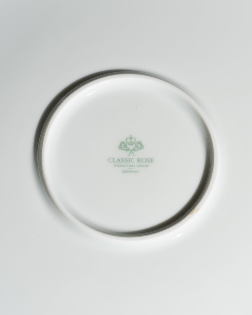 Porcelain Vase & Plate Duo – Rosenthal Classic Rose, 1980s
