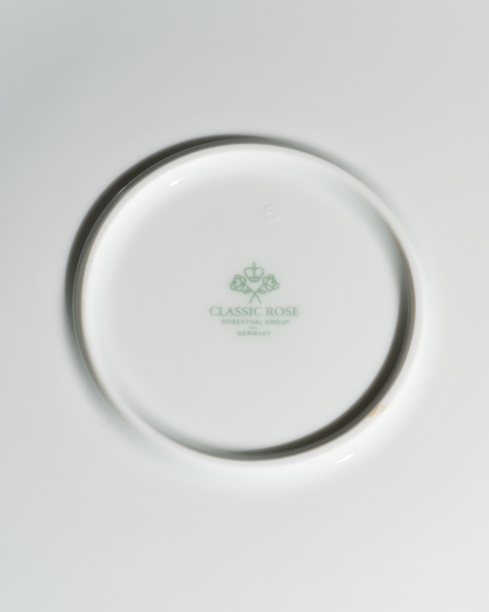 Porcelain Vase & Plate Duo – Rosenthal Classic Rose, 1980s
