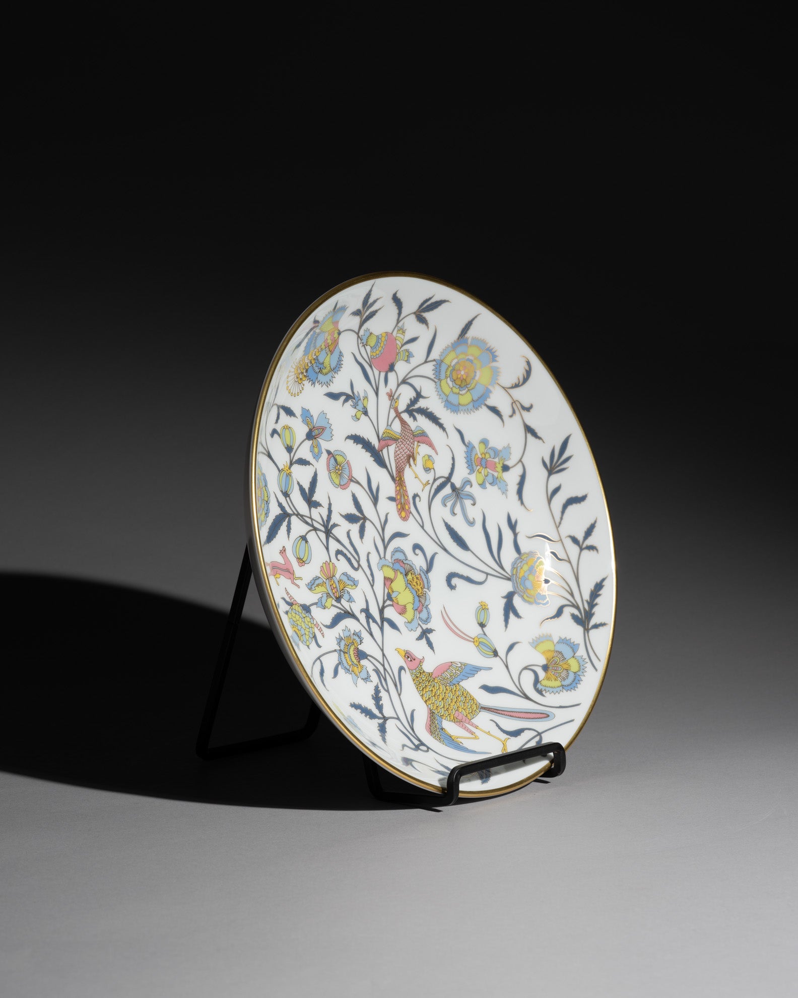Porcelain Vase & Plate Duo – Rosenthal Classic Rose, 1980s