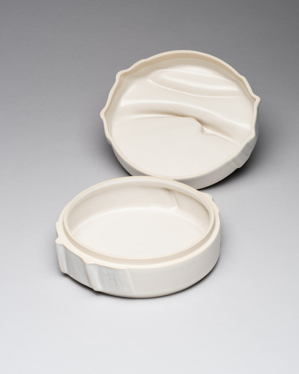“Still Life” Porcelain Boxes Trio – Antje Brüggemann-Breckwoldt for Rosenthal, 1980s