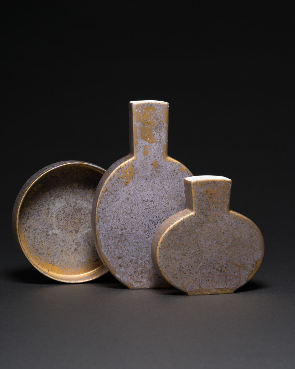Goldfeuer Trio – Helmut Drexler & Rosemonde Nairac for Rosenthal, 1986–1987