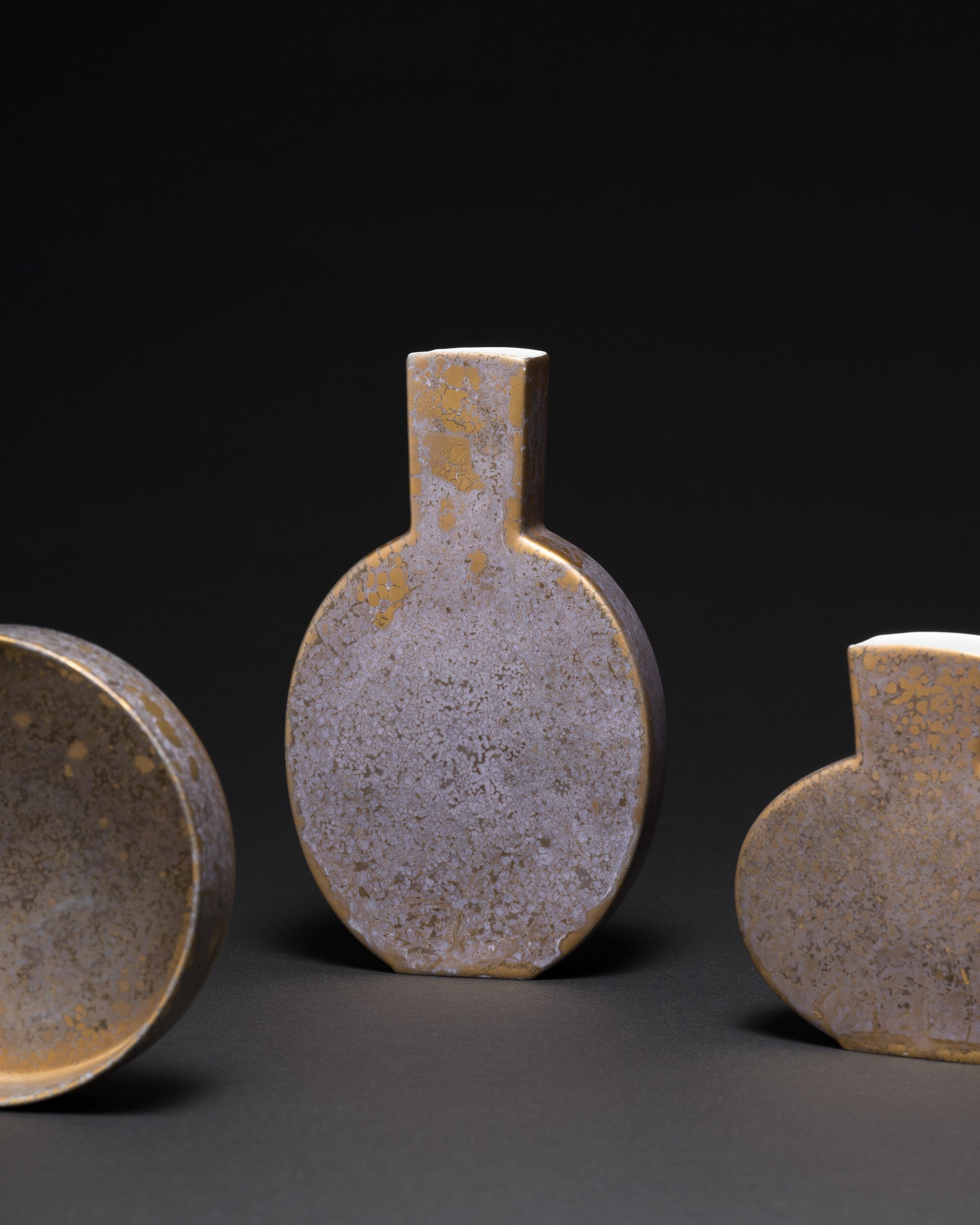 Goldfeuer Trio – Helmut Drexler & Rosemonde Nairac for Rosenthal, 1986–1987