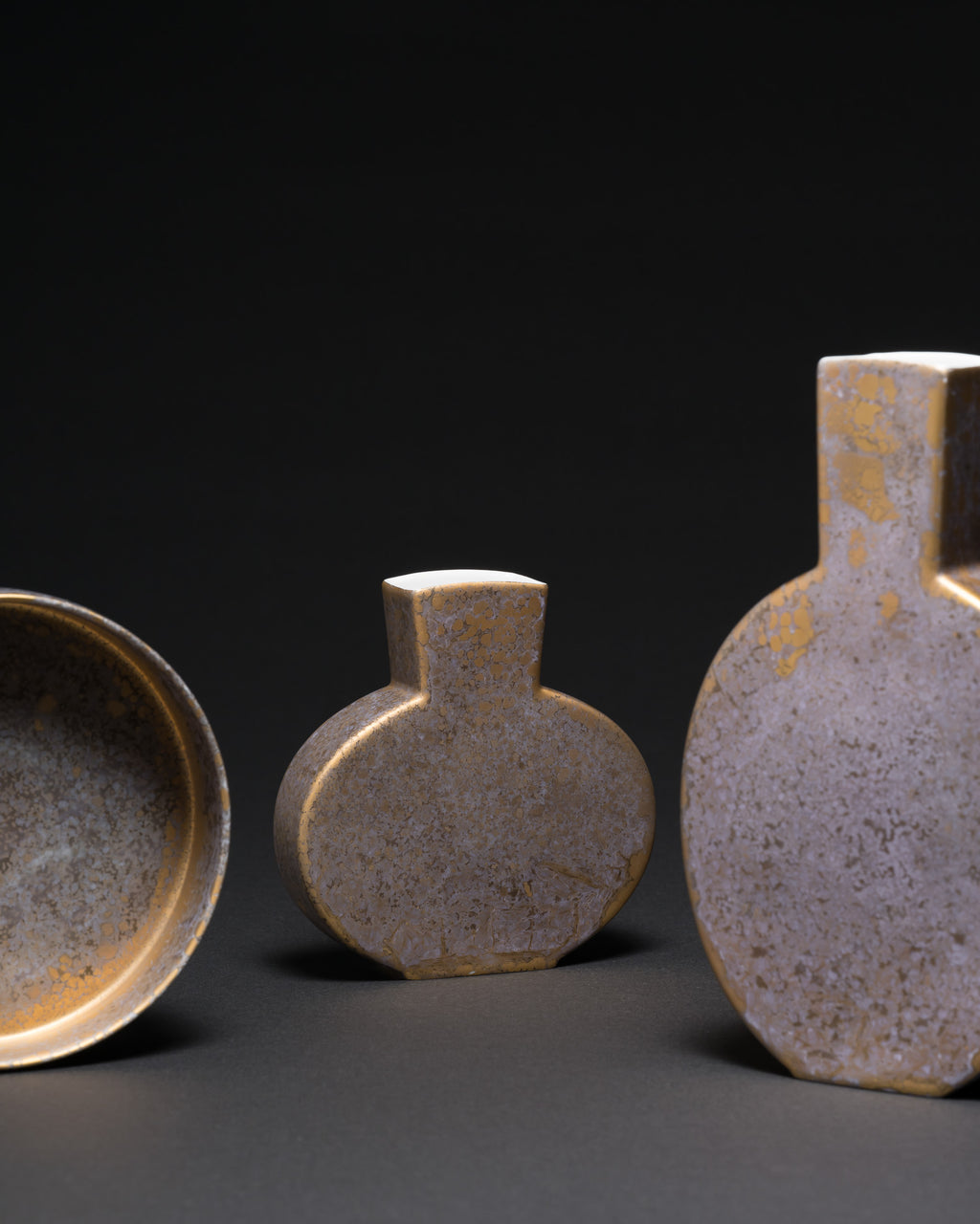 Goldfeuer Trio – Helmut Drexler & Rosemonde Nairac for Rosenthal, 1986–1987