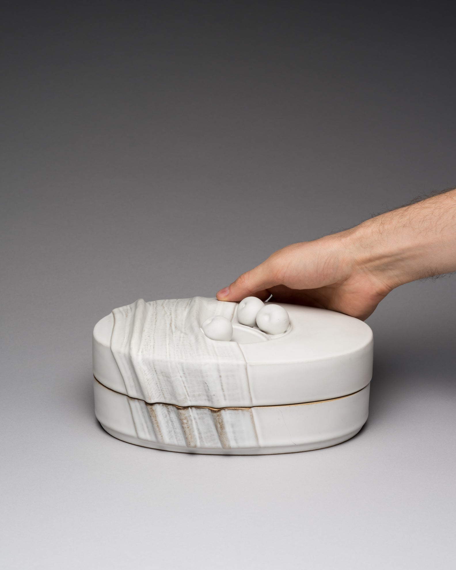 “Still Life” Porcelain Box  – Antje Brüggemann-Breckwoldt for Rosenthal, 1980s