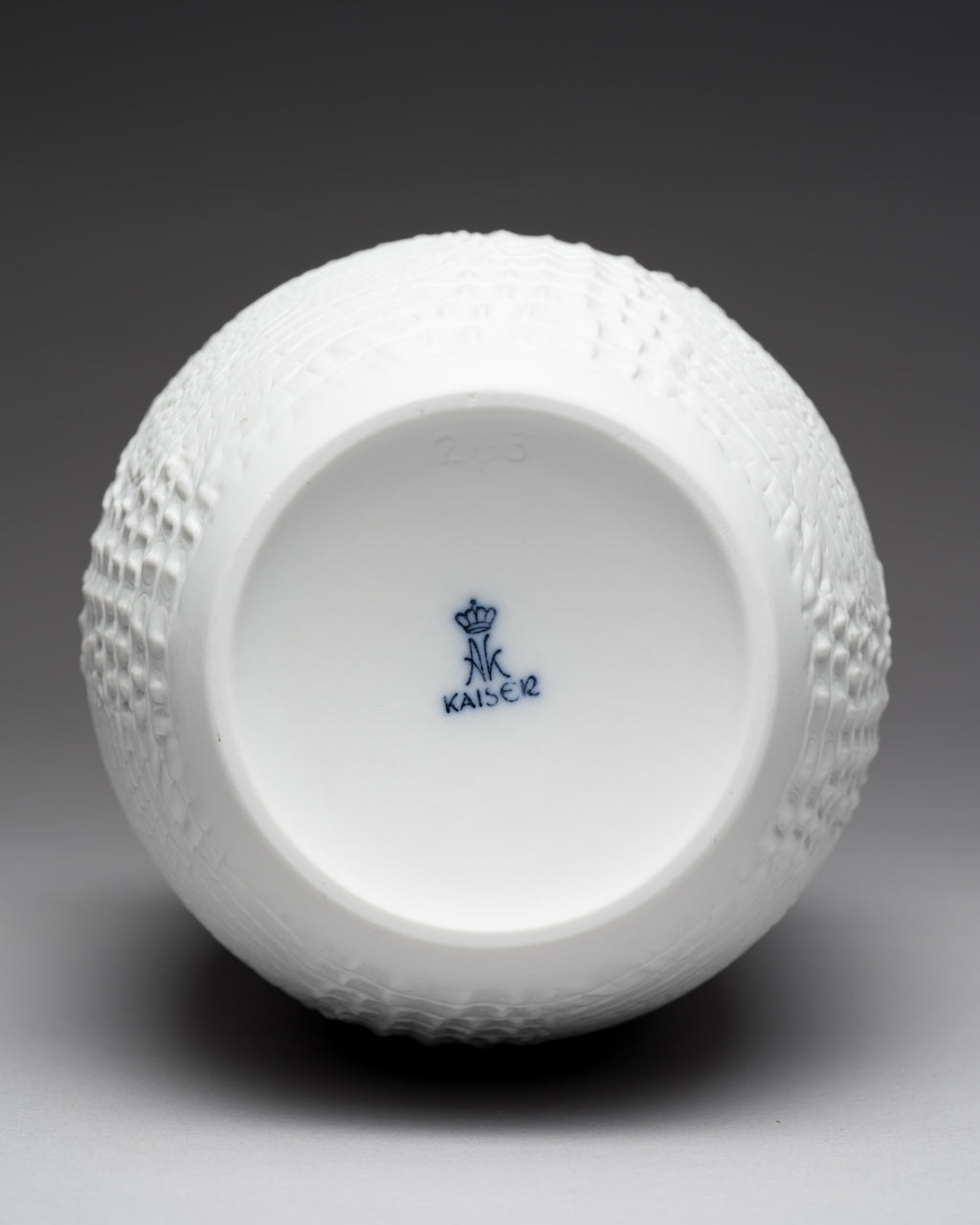 Reptile Relief Vase Duo – AK Kaiser, 1970s–1980s