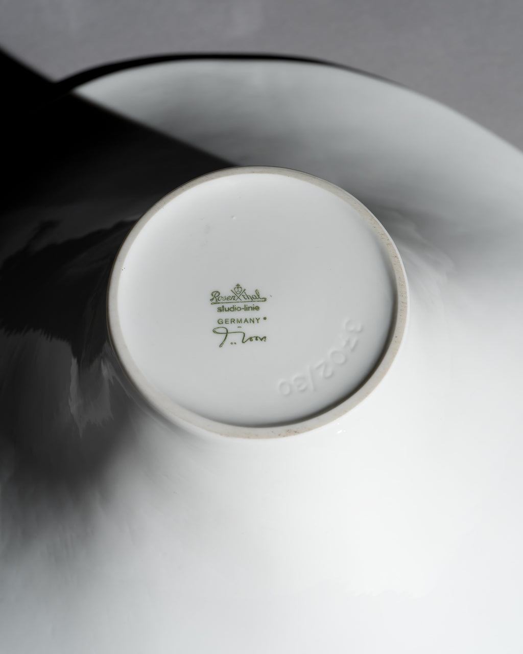 Pastel Papierporzellan Bowl – Johan van Loon for Rosenthal, 1981