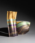 Iridescent Porcelain Vase Duo – Johan van Loon & Helmut Drexler for Rosenthal, 1990s
