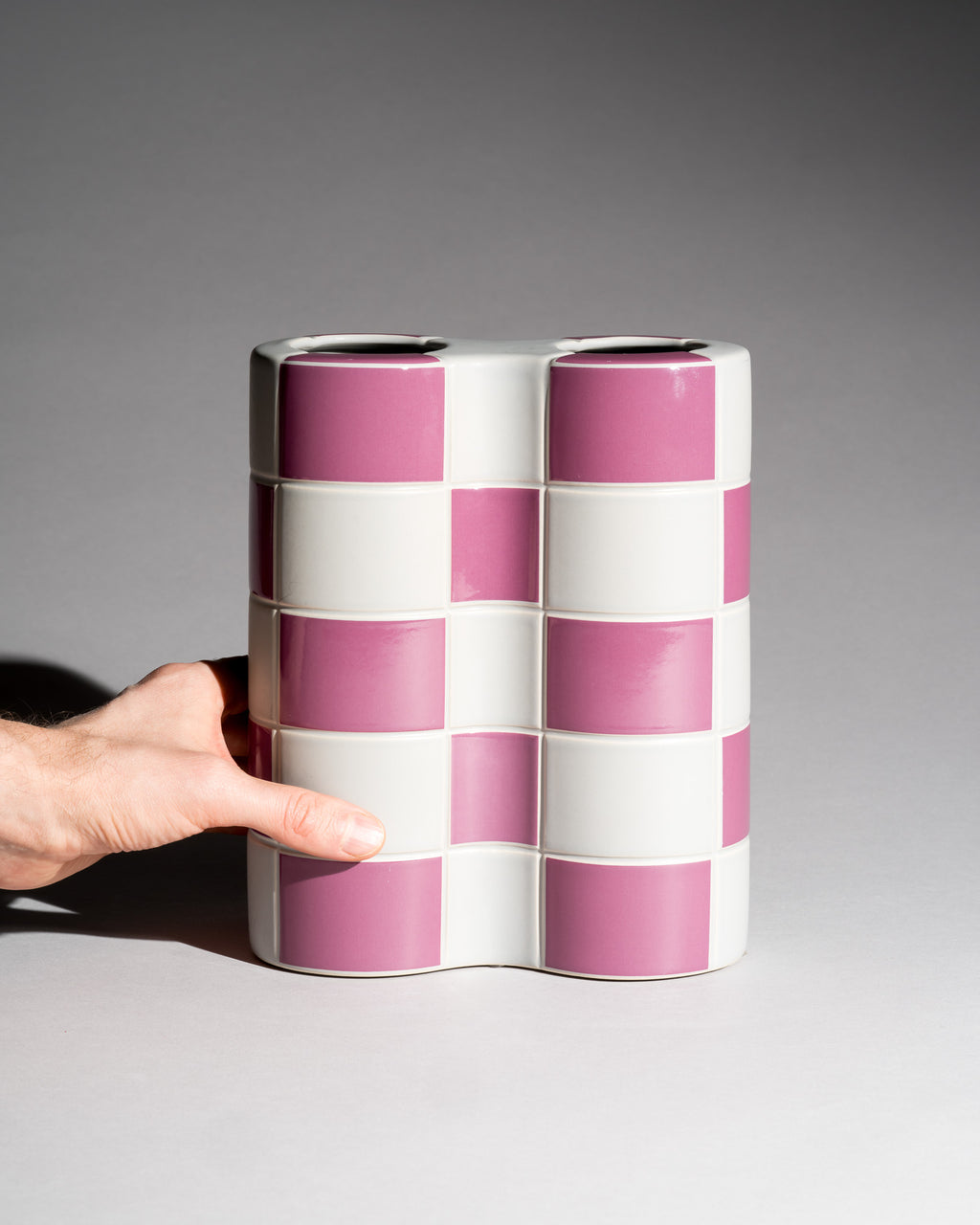 Ceramic Vase Duo – Jan van der Vaart for Rosenthal, 1980s