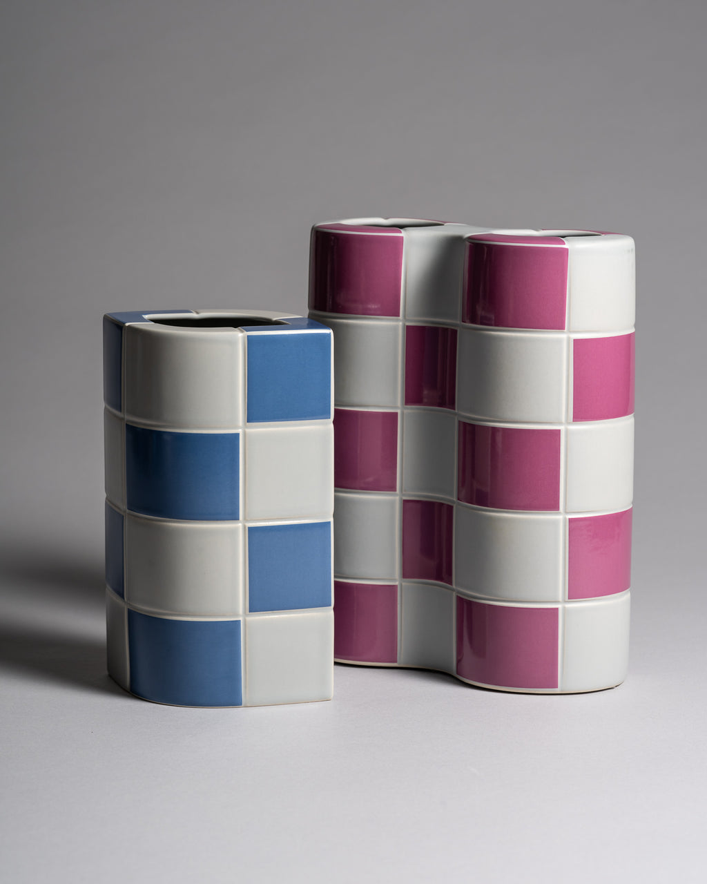 Ceramic Vase Duo – Jan van der Vaart for Rosenthal, 1980s