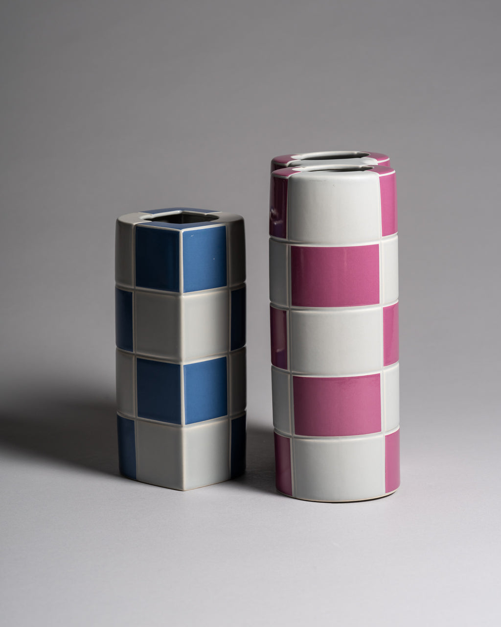 Ceramic Vase Duo – Jan van der Vaart for Rosenthal, 1980s