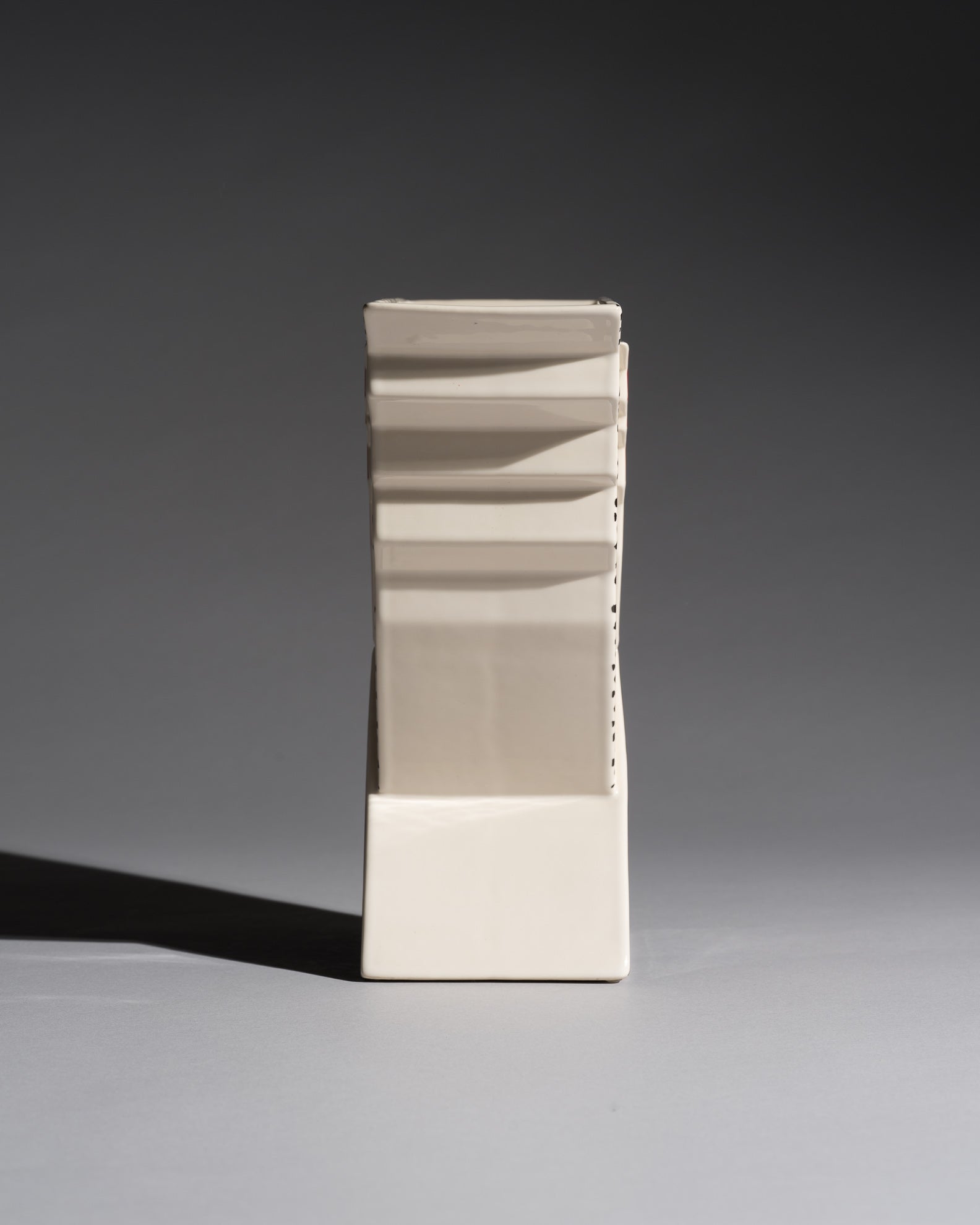 Postmodern Ceramic Vase – Ambrogio Pozzi for Arte Ceramica Romana, Italy, 1987
